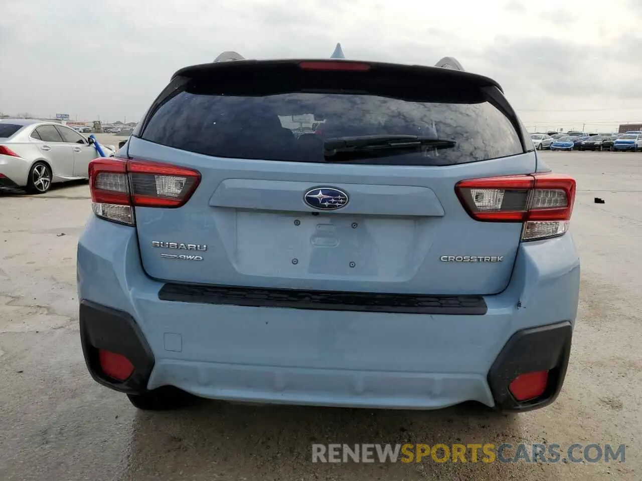 6 fotografías del automóvil dañado JF2GTAEC8MH236113 SUBARU CROSSTREK 2021