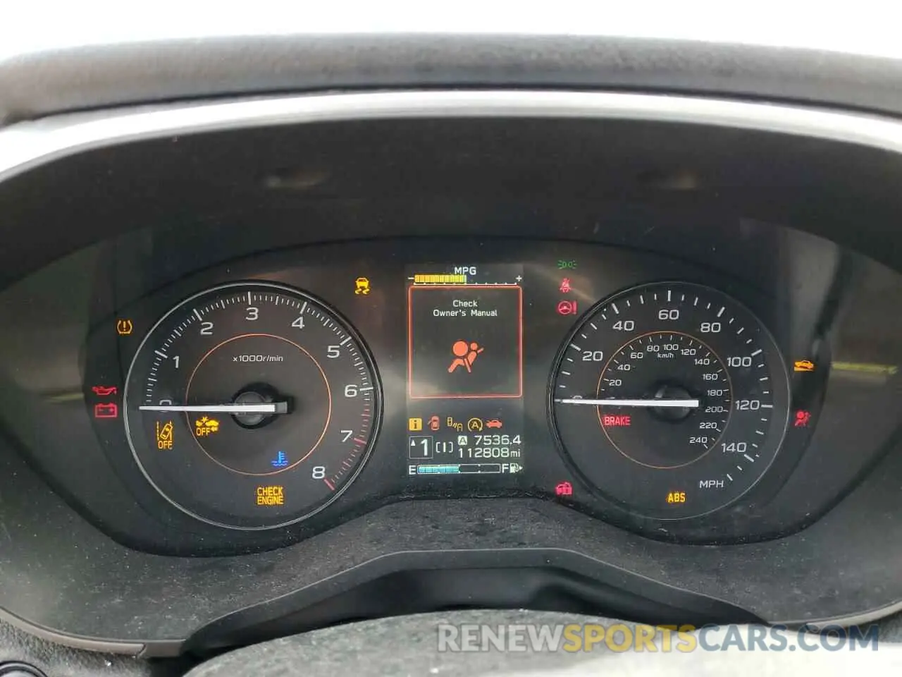 9 fotografías del automóvil dañado JF2GTAEC8MH236113 SUBARU CROSSTREK 2021