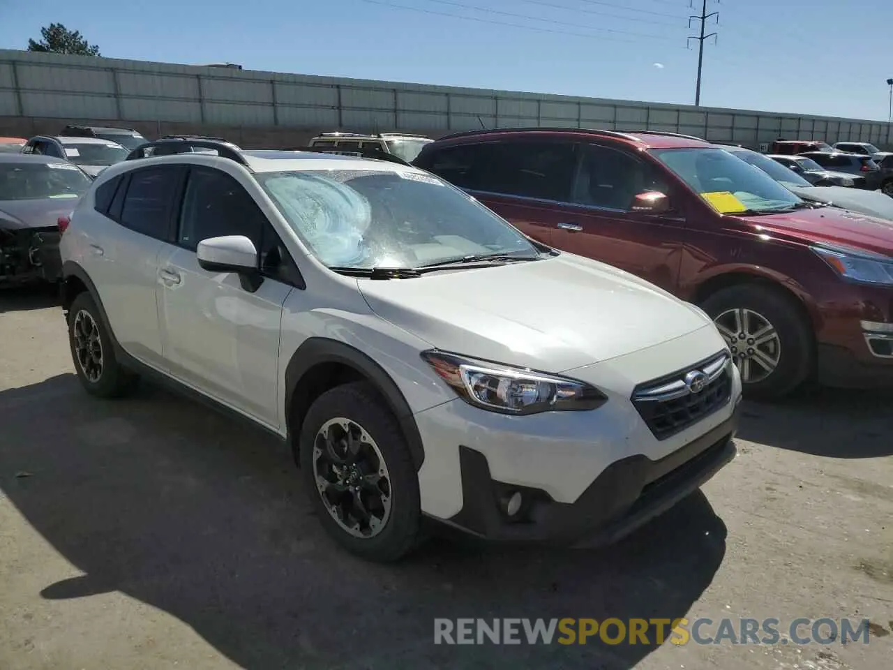 4 fotografías del automóvil dañado JF2GTAEC9M8234337 SUBARU CROSSTREK 2021