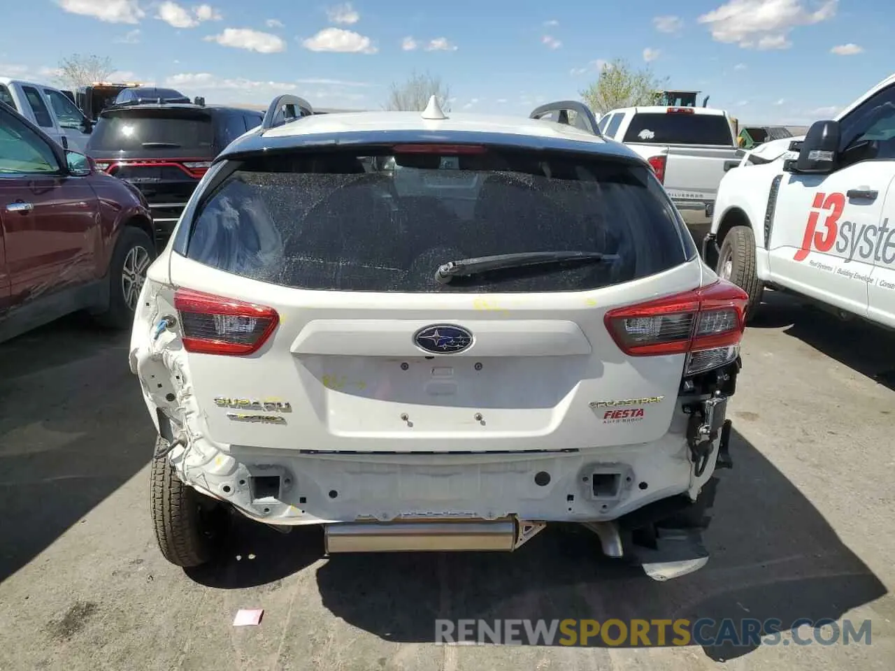 6 fotografías del automóvil dañado JF2GTAEC9M8234337 SUBARU CROSSTREK 2021