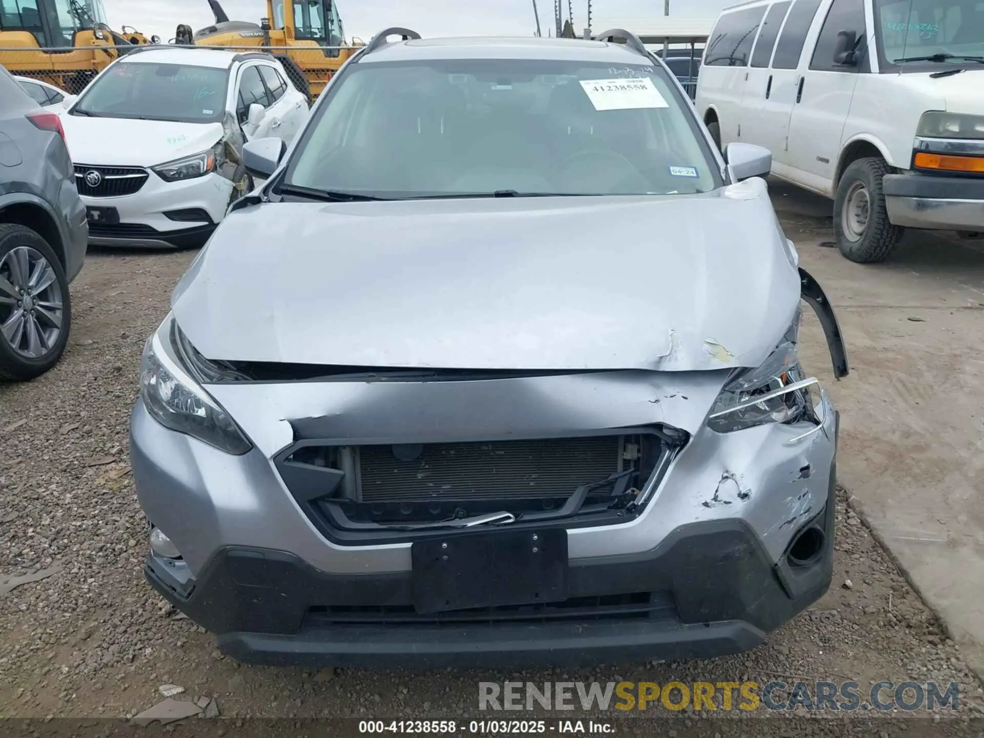 12 fotografías del automóvil dañado JF2GTAEC9M8279231 SUBARU CROSSTREK 2021