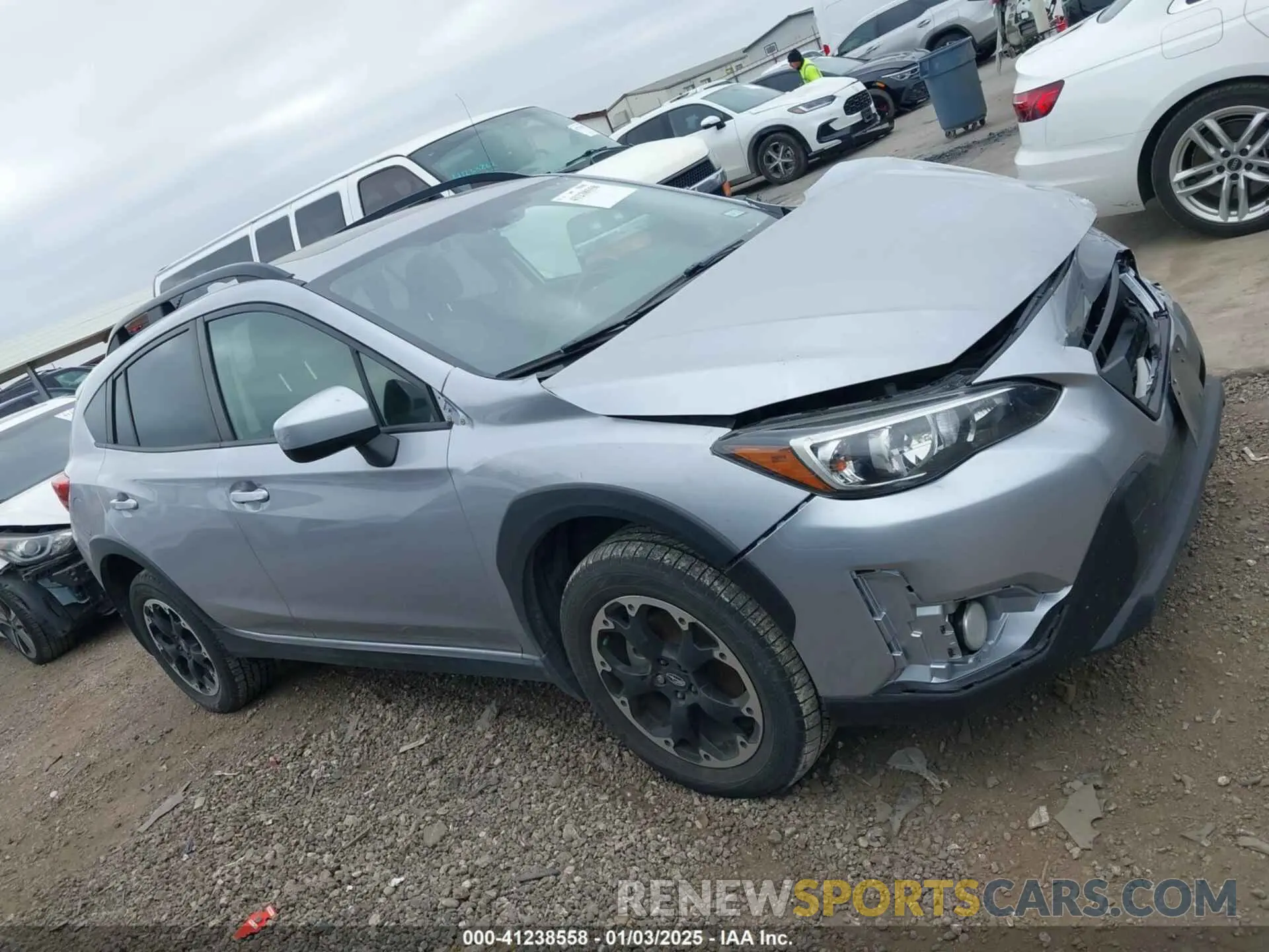 13 fotografías del automóvil dañado JF2GTAEC9M8279231 SUBARU CROSSTREK 2021