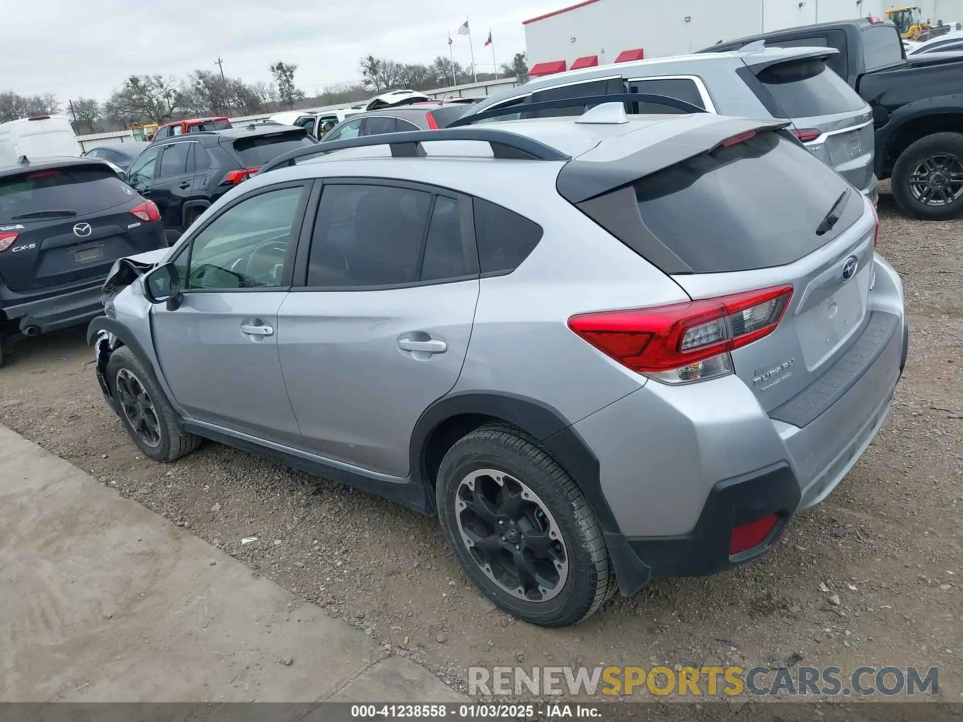 14 fotografías del automóvil dañado JF2GTAEC9M8279231 SUBARU CROSSTREK 2021