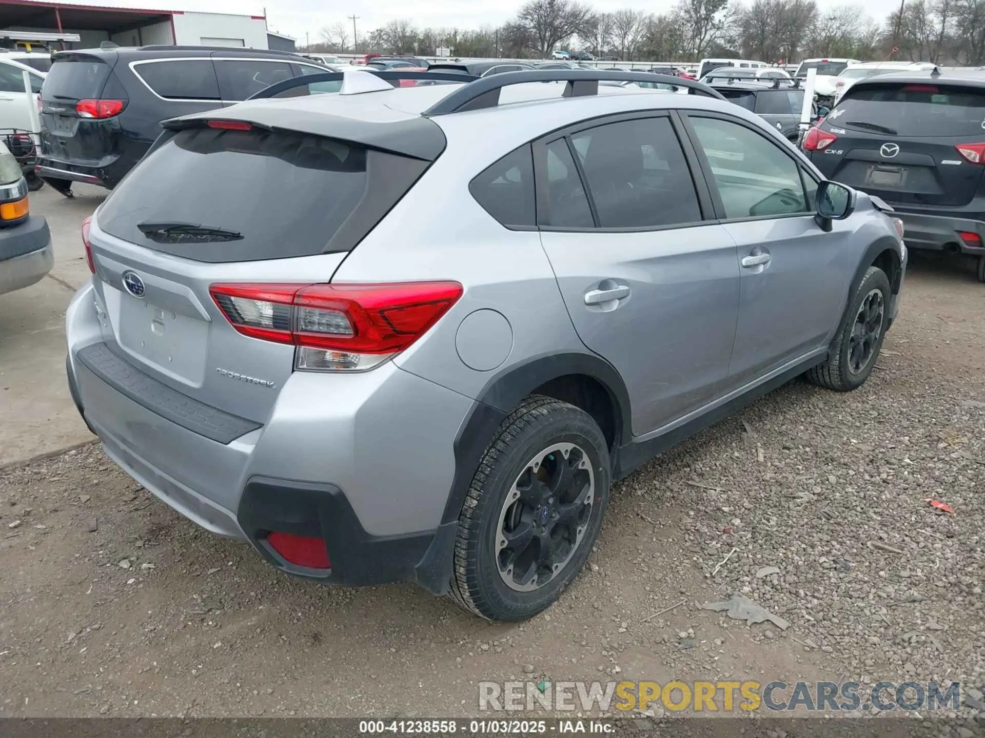 4 fotografías del automóvil dañado JF2GTAEC9M8279231 SUBARU CROSSTREK 2021