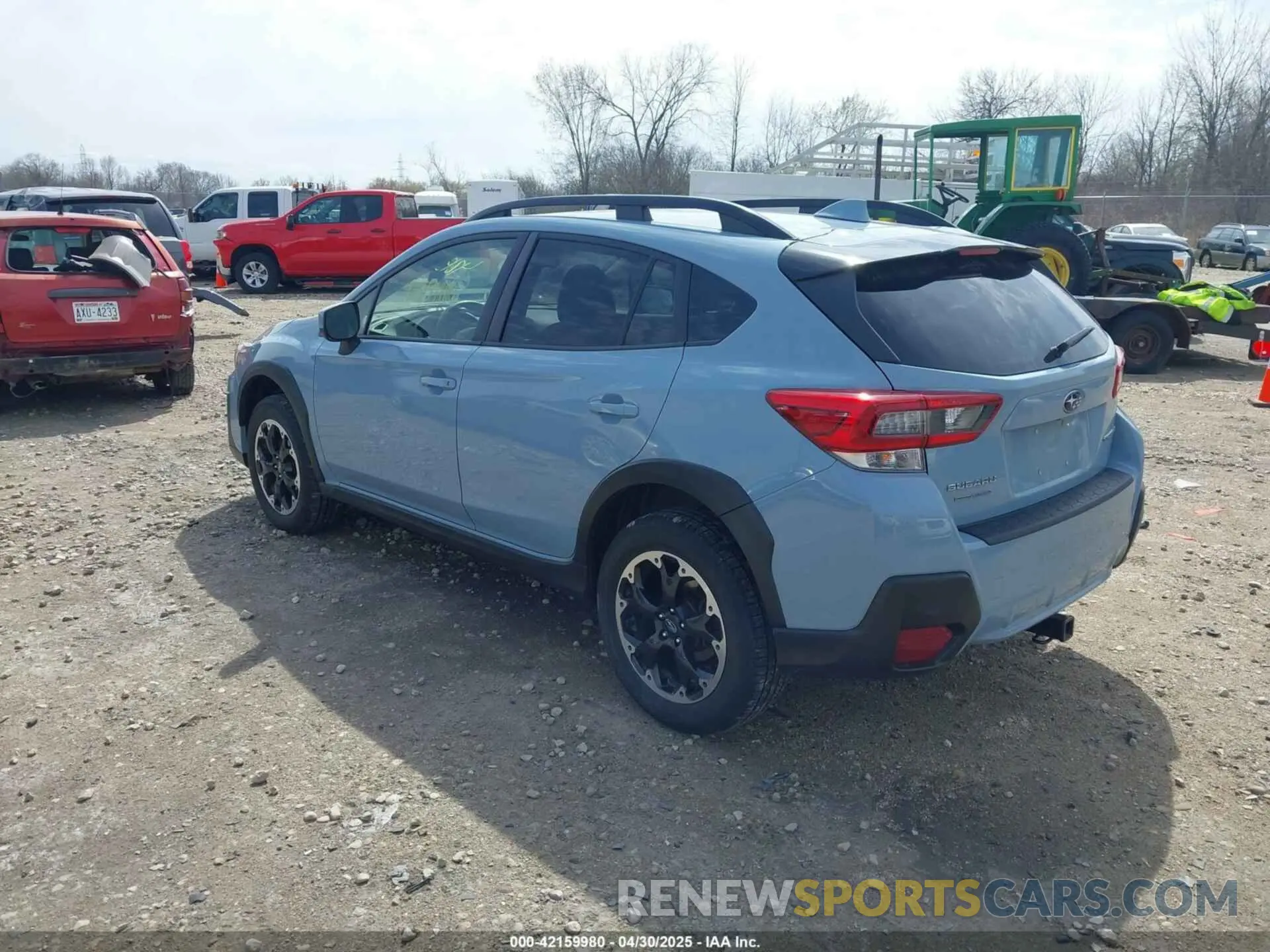 3 fotografías del automóvil dañado JF2GTAEC9MH682318 SUBARU CROSSTREK 2021