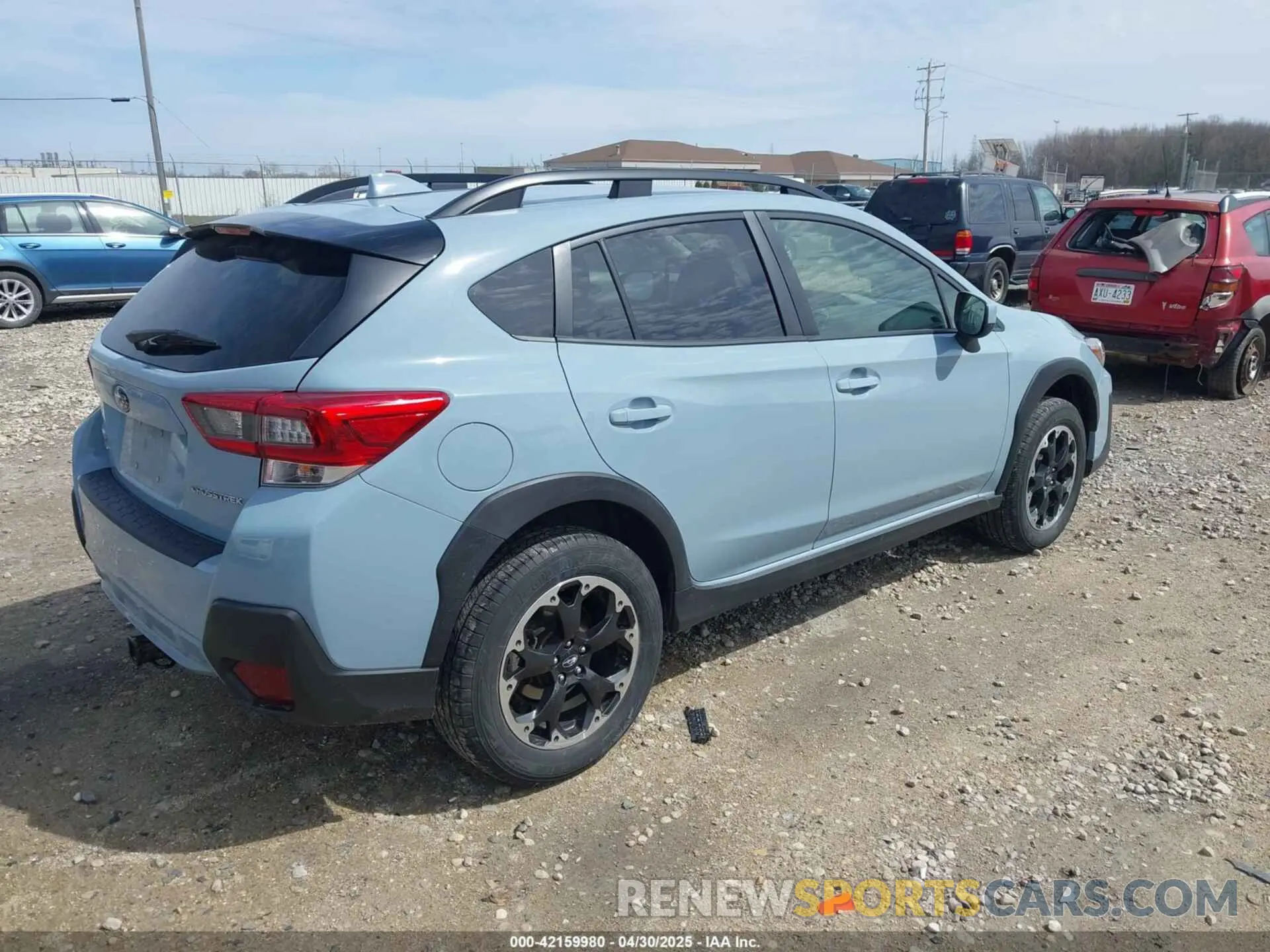 4 fotografías del automóvil dañado JF2GTAEC9MH682318 SUBARU CROSSTREK 2021
