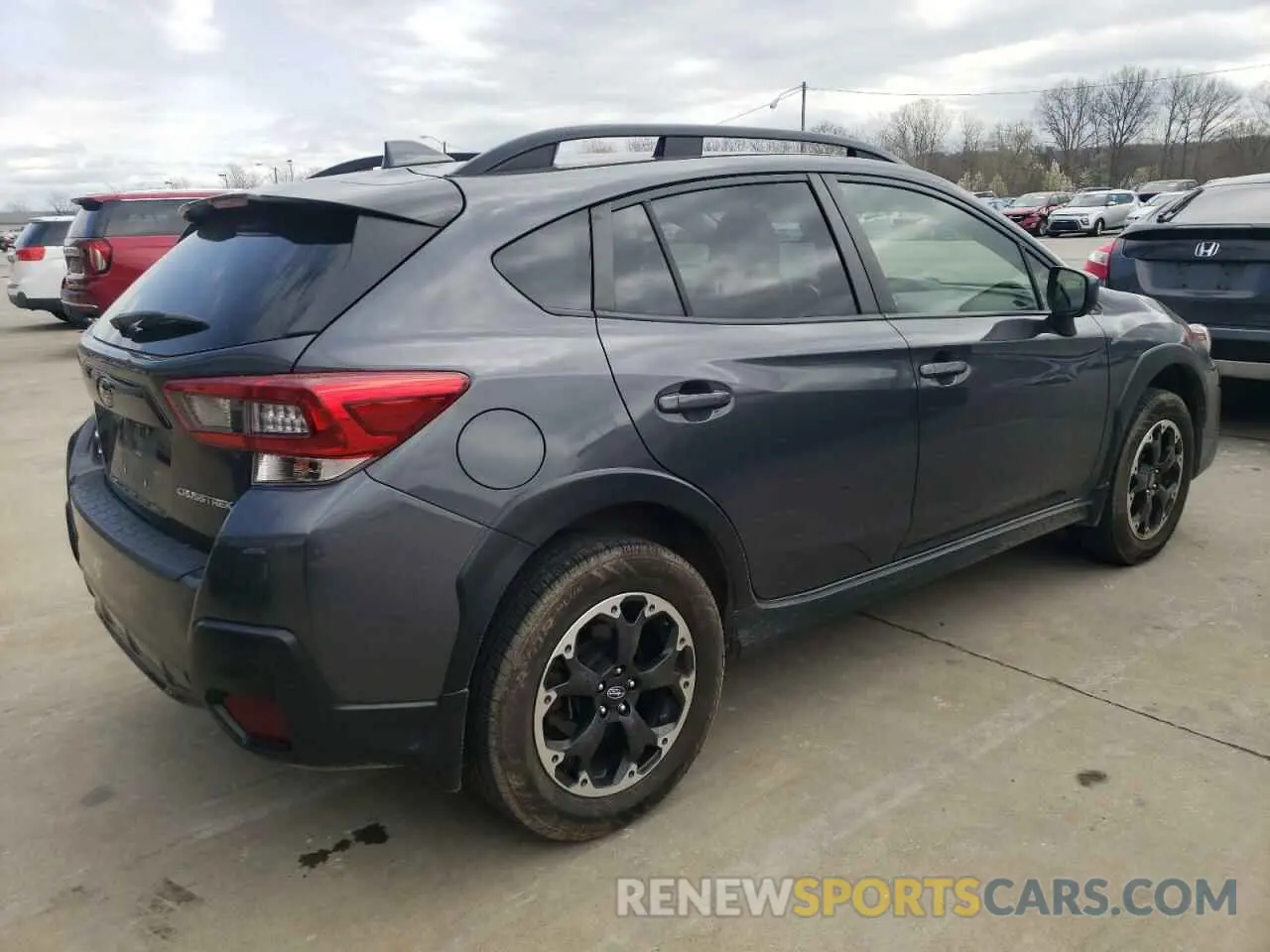 3 fotografías del automóvil dañado JF2GTAECXM8655872 SUBARU CROSSTREK 2021