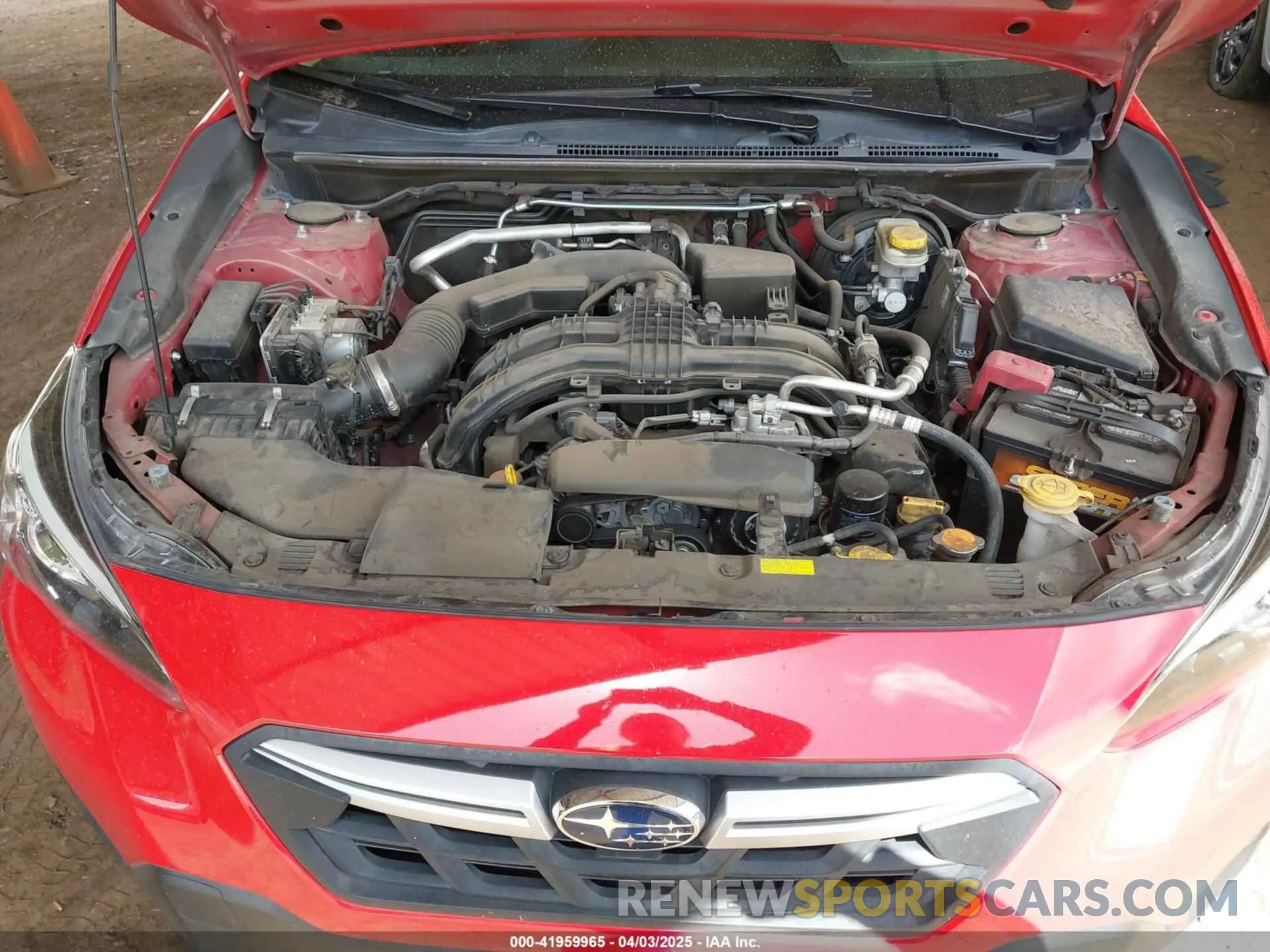10 fotografías del automóvil dañado JF2GTAPC0M8308693 SUBARU CROSSTREK 2021