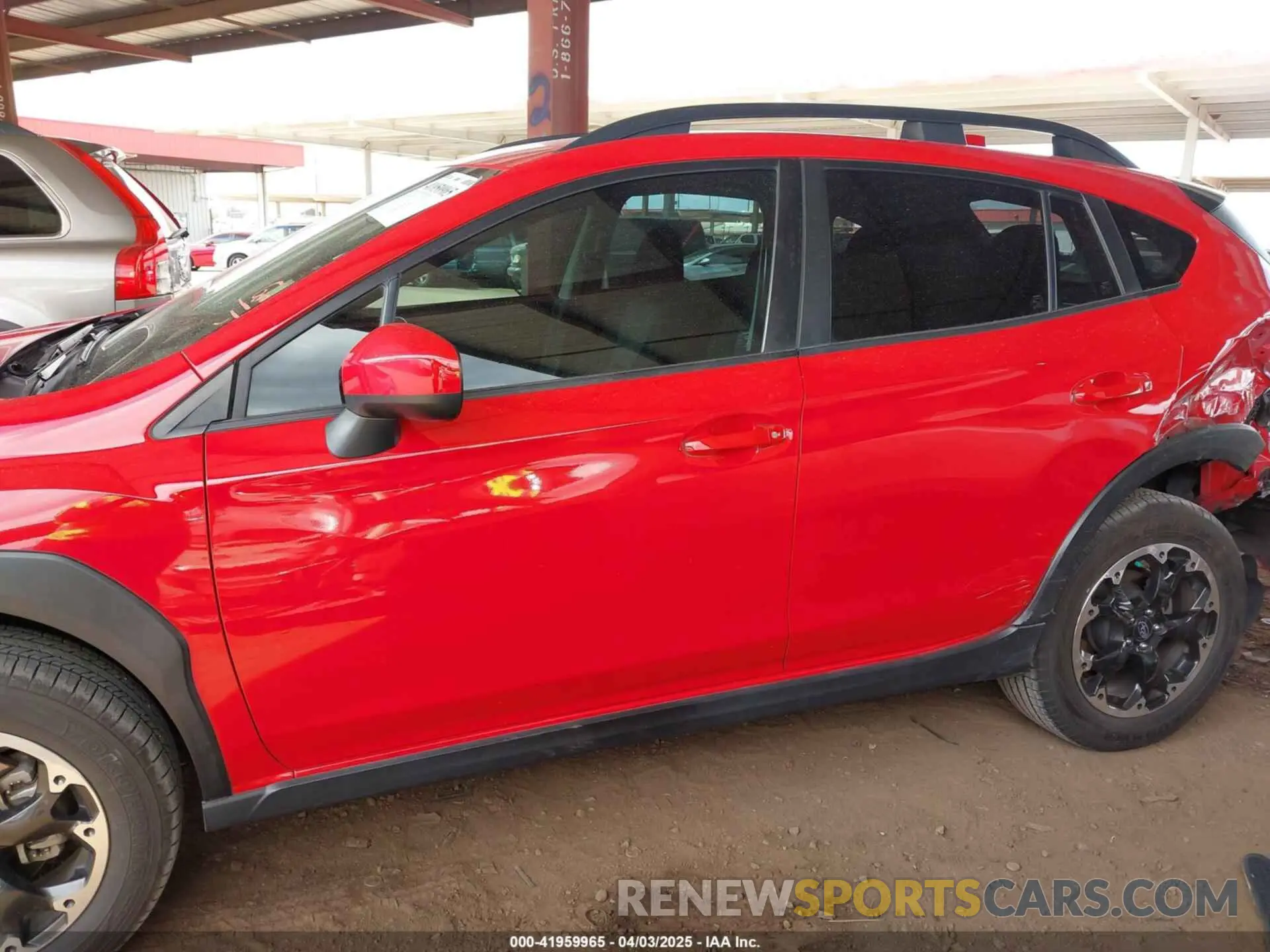 14 fotografías del automóvil dañado JF2GTAPC0M8308693 SUBARU CROSSTREK 2021