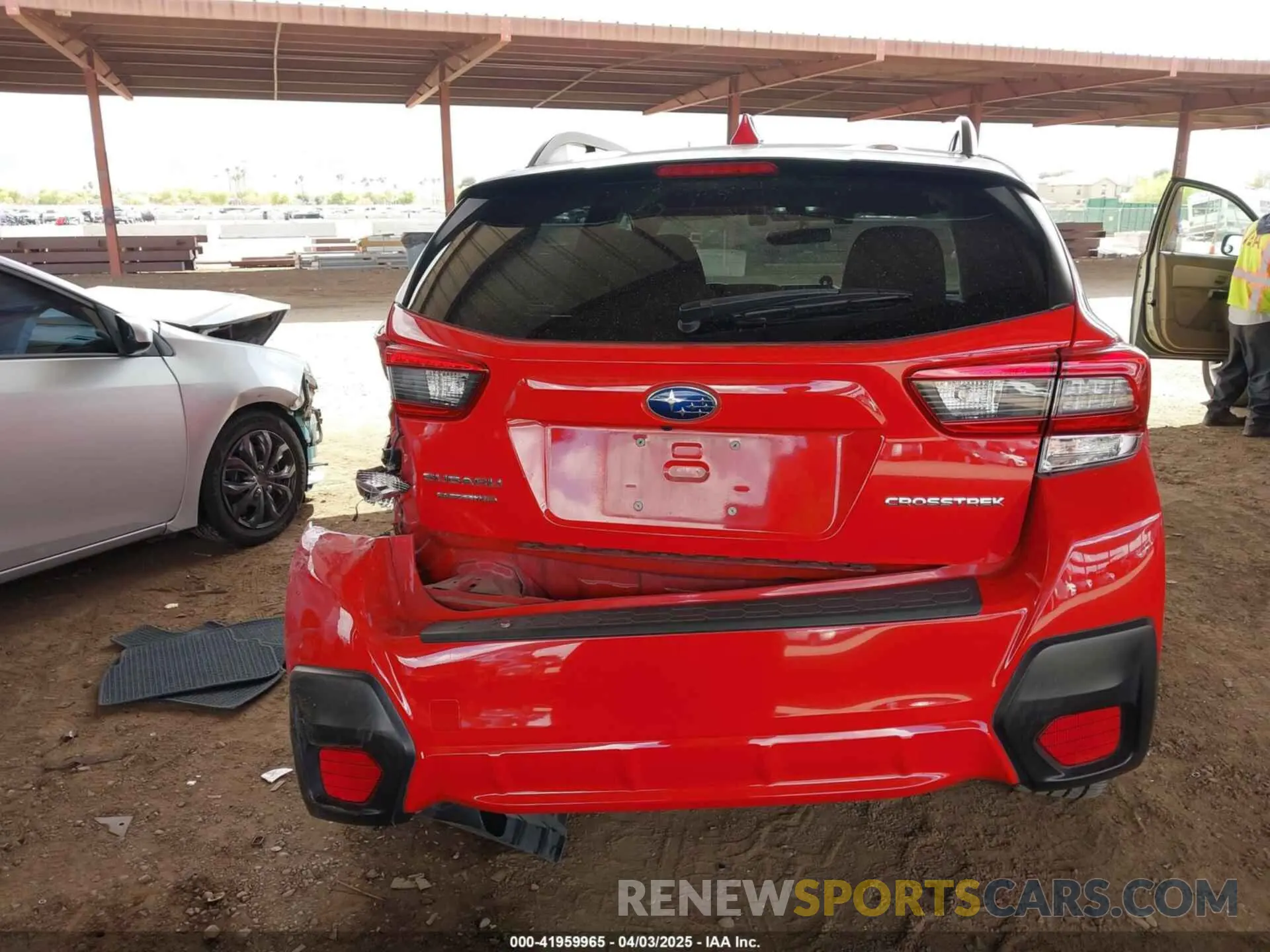 16 fotografías del automóvil dañado JF2GTAPC0M8308693 SUBARU CROSSTREK 2021