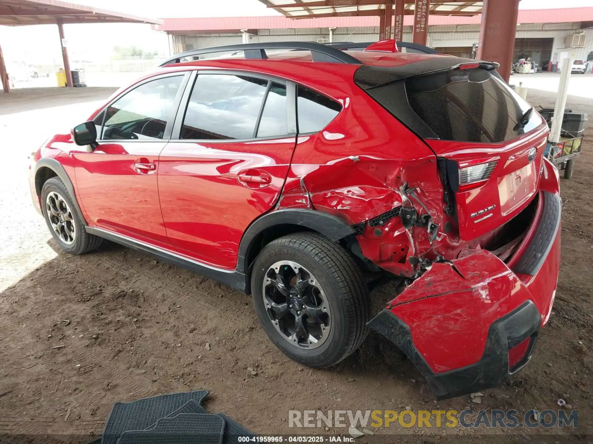 3 fotografías del automóvil dañado JF2GTAPC0M8308693 SUBARU CROSSTREK 2021