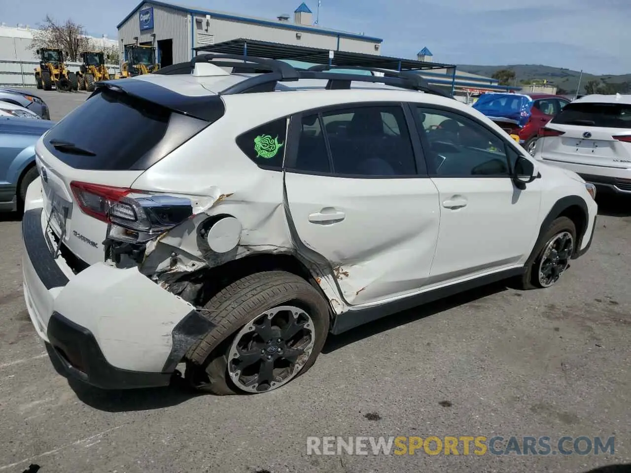 3 fotografías del automóvil dañado JF2GTAPC0M8320861 SUBARU CROSSTREK 2021