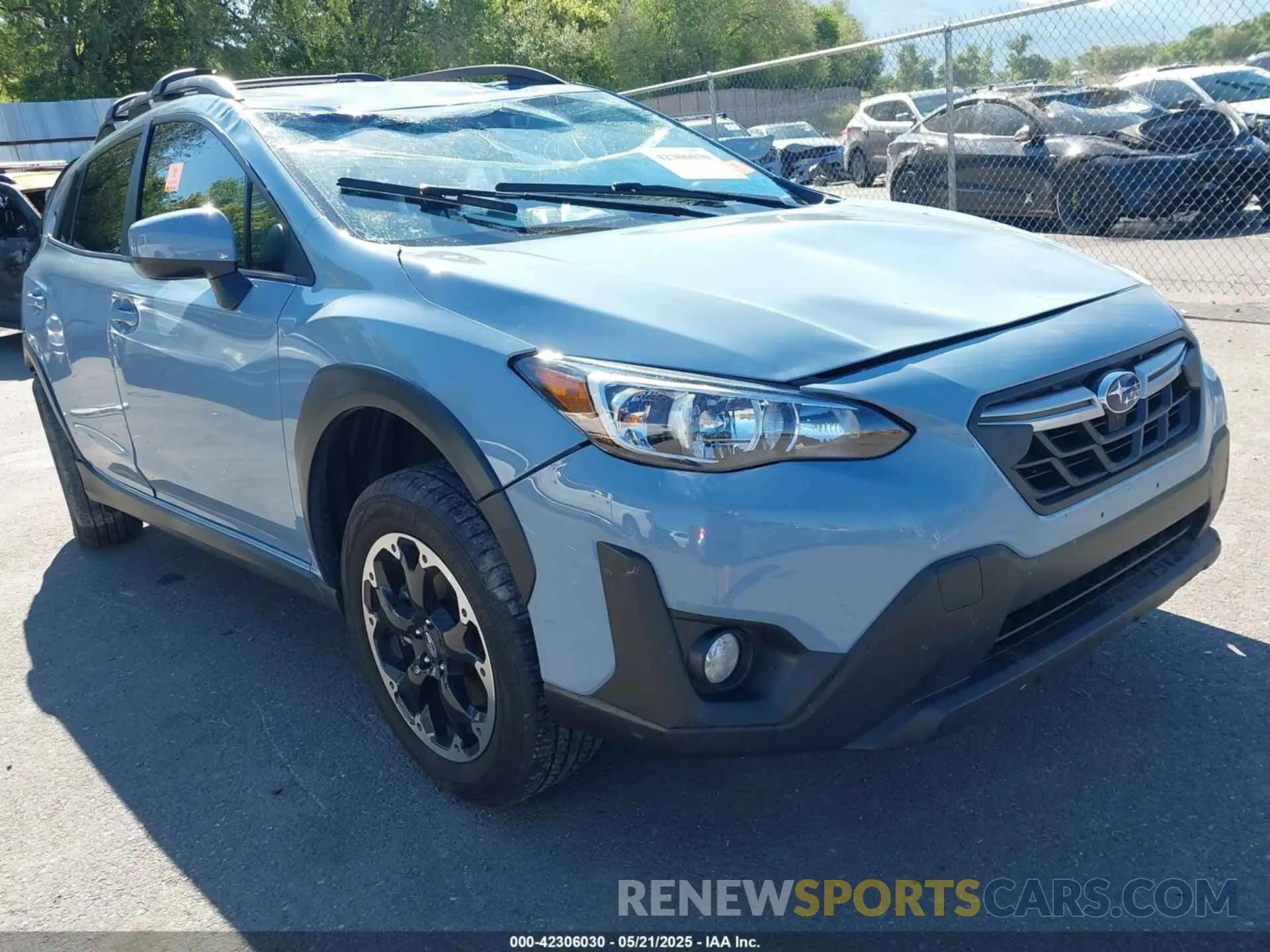 1 fotografías del automóvil dañado JF2GTAPC0M8676727 SUBARU CROSSTREK 2021
