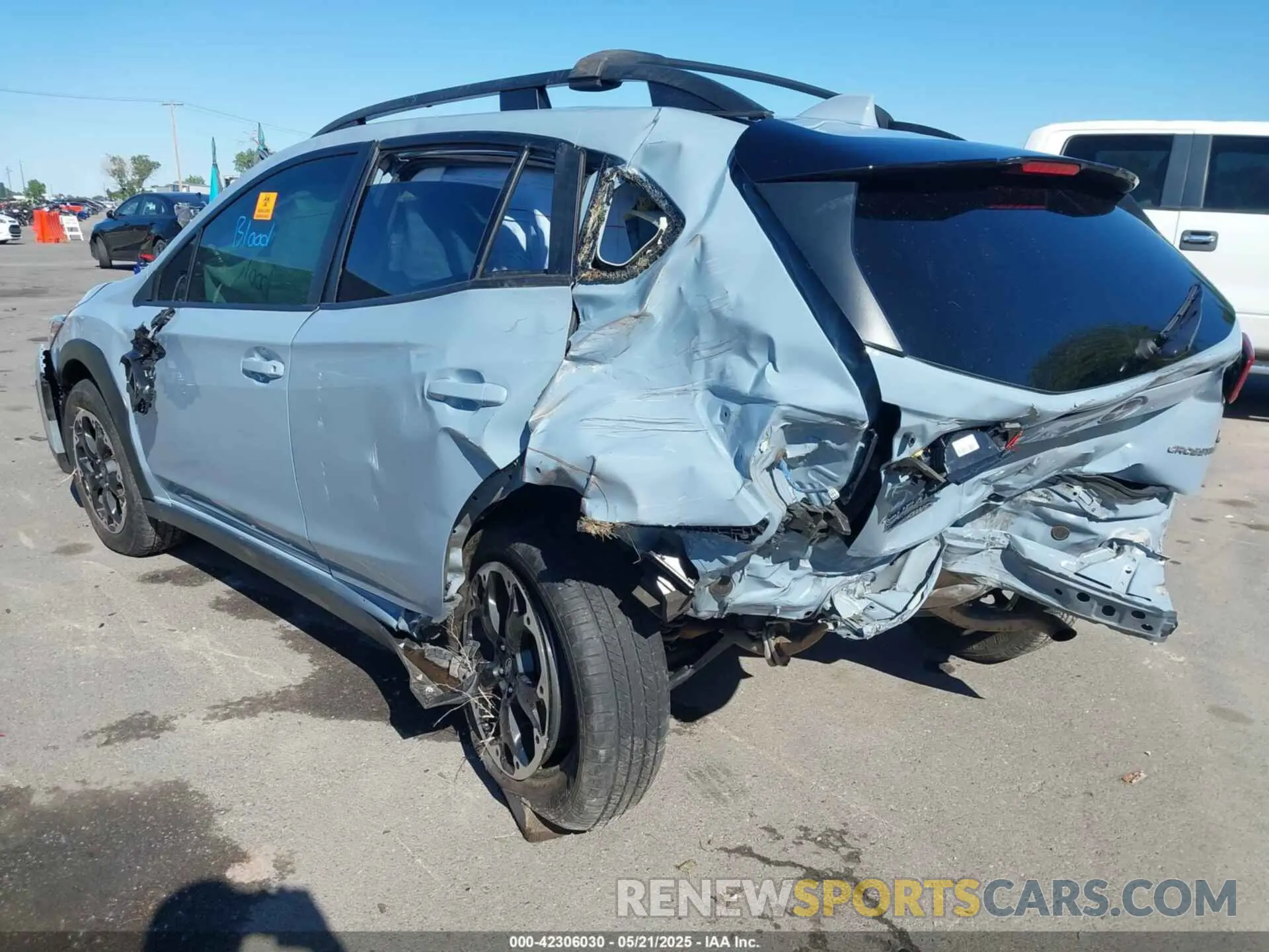 3 fotografías del automóvil dañado JF2GTAPC0M8676727 SUBARU CROSSTREK 2021