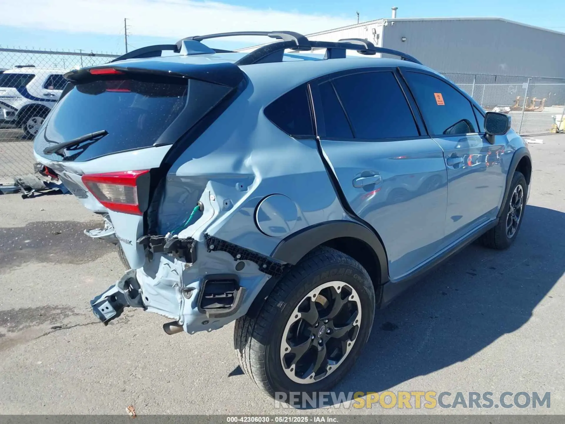 4 fotografías del automóvil dañado JF2GTAPC0M8676727 SUBARU CROSSTREK 2021