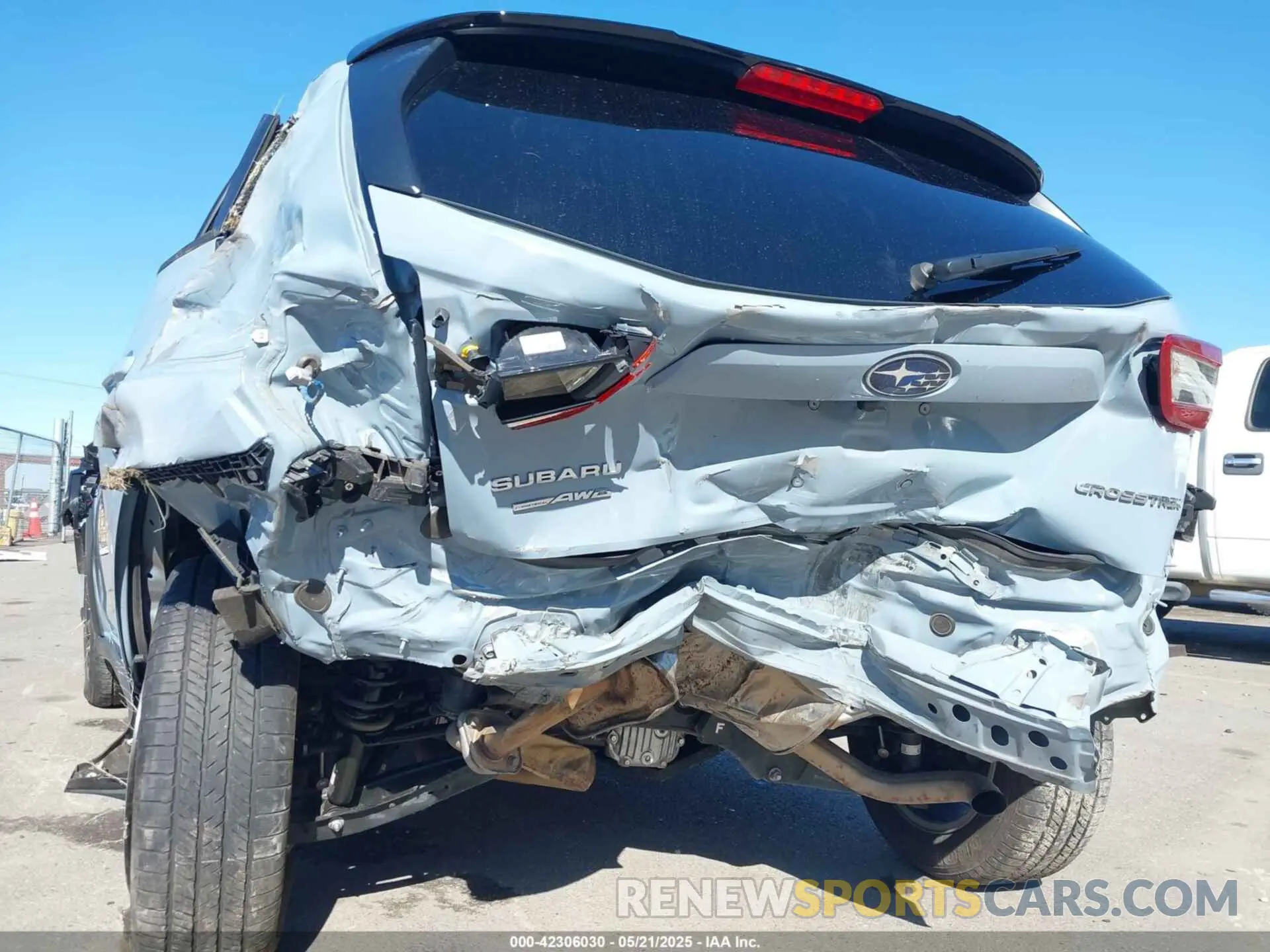 6 fotografías del automóvil dañado JF2GTAPC0M8676727 SUBARU CROSSTREK 2021