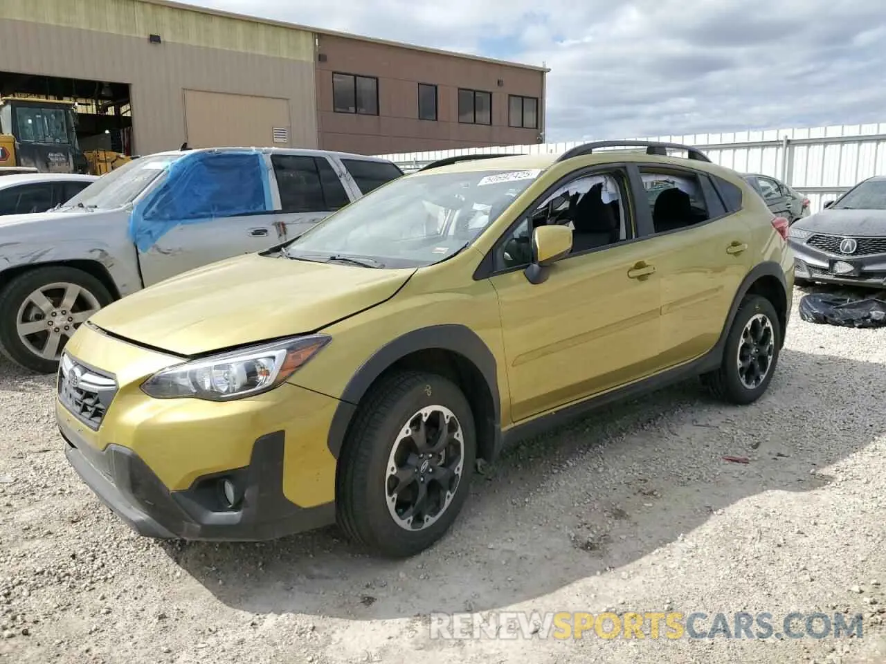 1 fotografías del automóvil dañado JF2GTAPC0MH229976 SUBARU CROSSTREK 2021