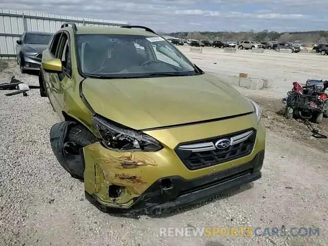 11 fotografías del automóvil dañado JF2GTAPC0MH229976 SUBARU CROSSTREK 2021