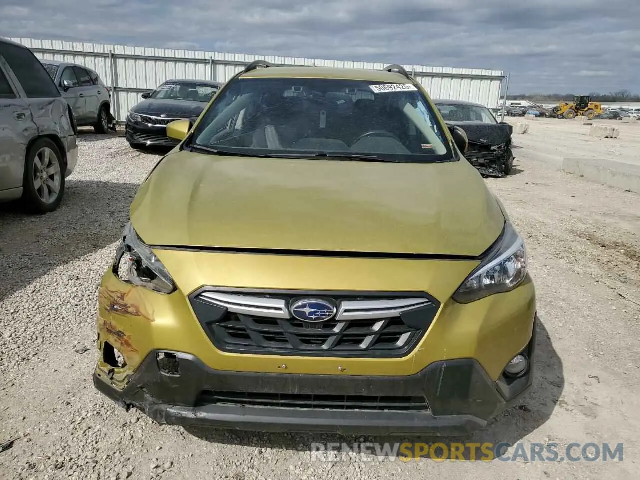 5 fotografías del automóvil dañado JF2GTAPC0MH229976 SUBARU CROSSTREK 2021