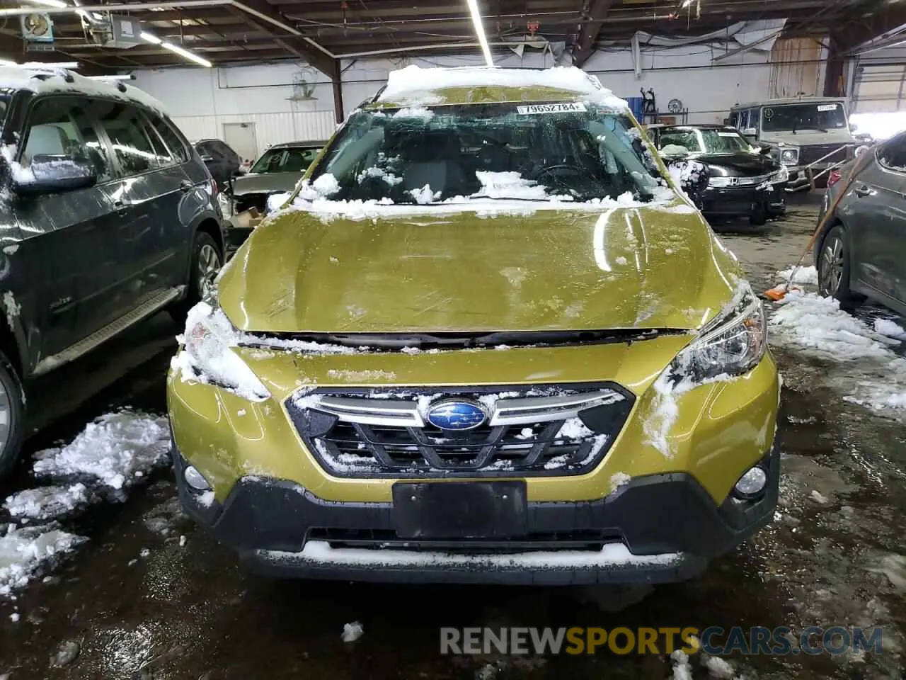 5 fotografías del automóvil dañado JF2GTAPC0MH307429 SUBARU CROSSTREK 2021