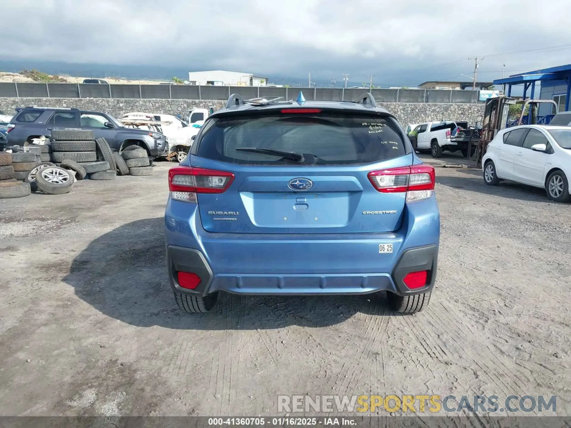 15 fotografías del automóvil dañado JF2GTAPC0MH345887 SUBARU CROSSTREK 2021