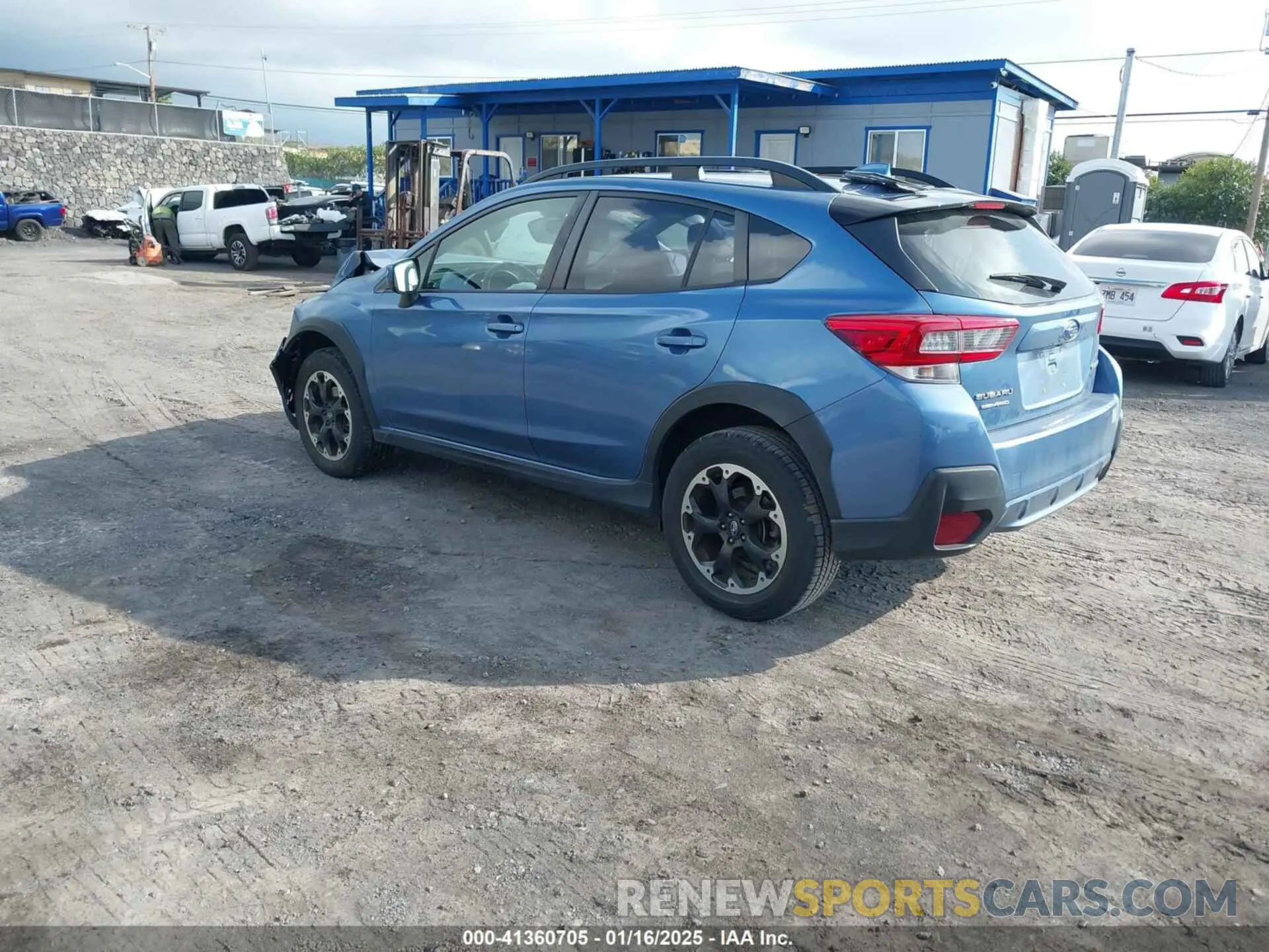 3 fotografías del automóvil dañado JF2GTAPC0MH345887 SUBARU CROSSTREK 2021