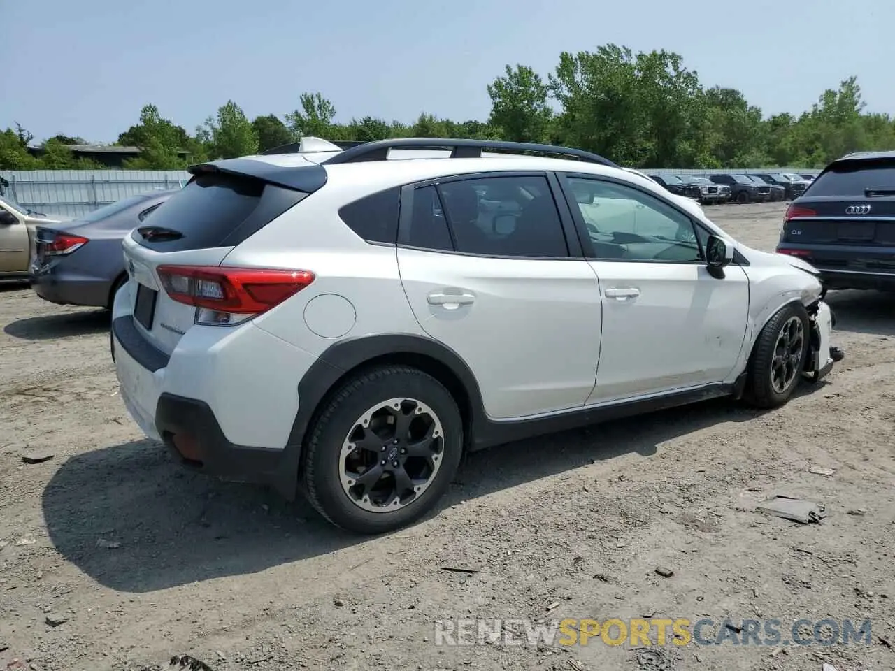3 fotografías del automóvil dañado JF2GTAPC0MH661791 SUBARU CROSSTREK 2021