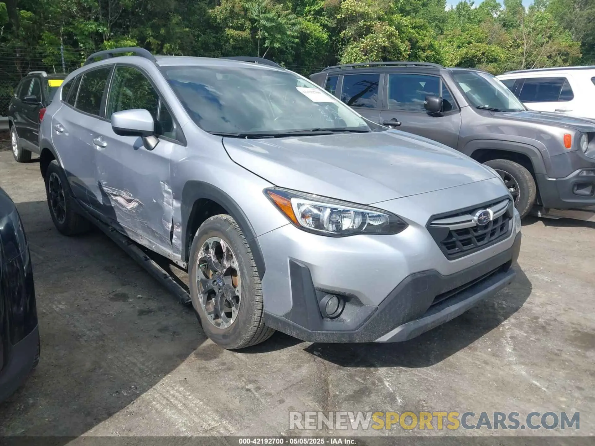 1 fotografías del automóvil dañado JF2GTAPC2M8341050 SUBARU CROSSTREK 2021