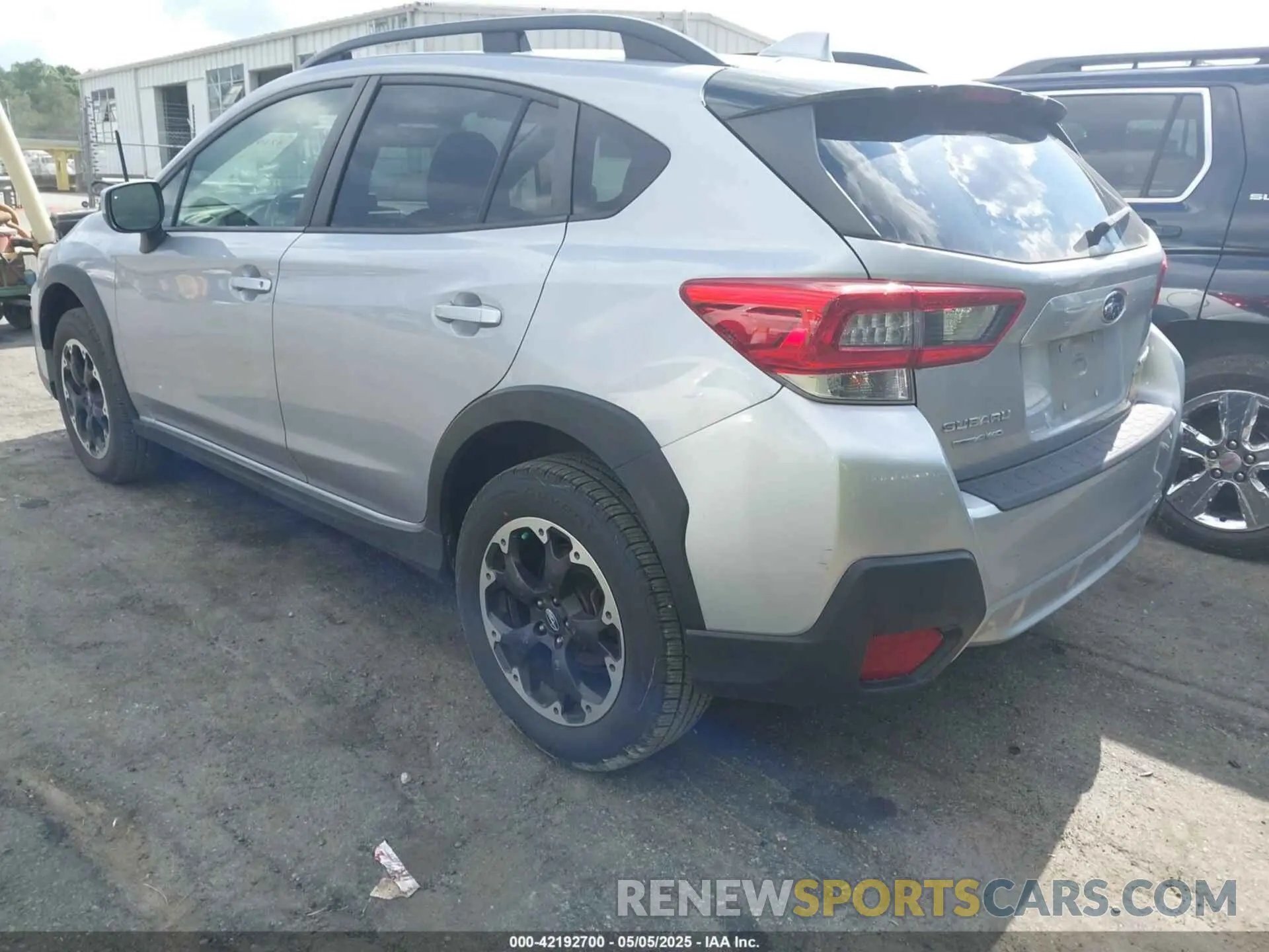 3 fotografías del automóvil dañado JF2GTAPC2M8341050 SUBARU CROSSTREK 2021