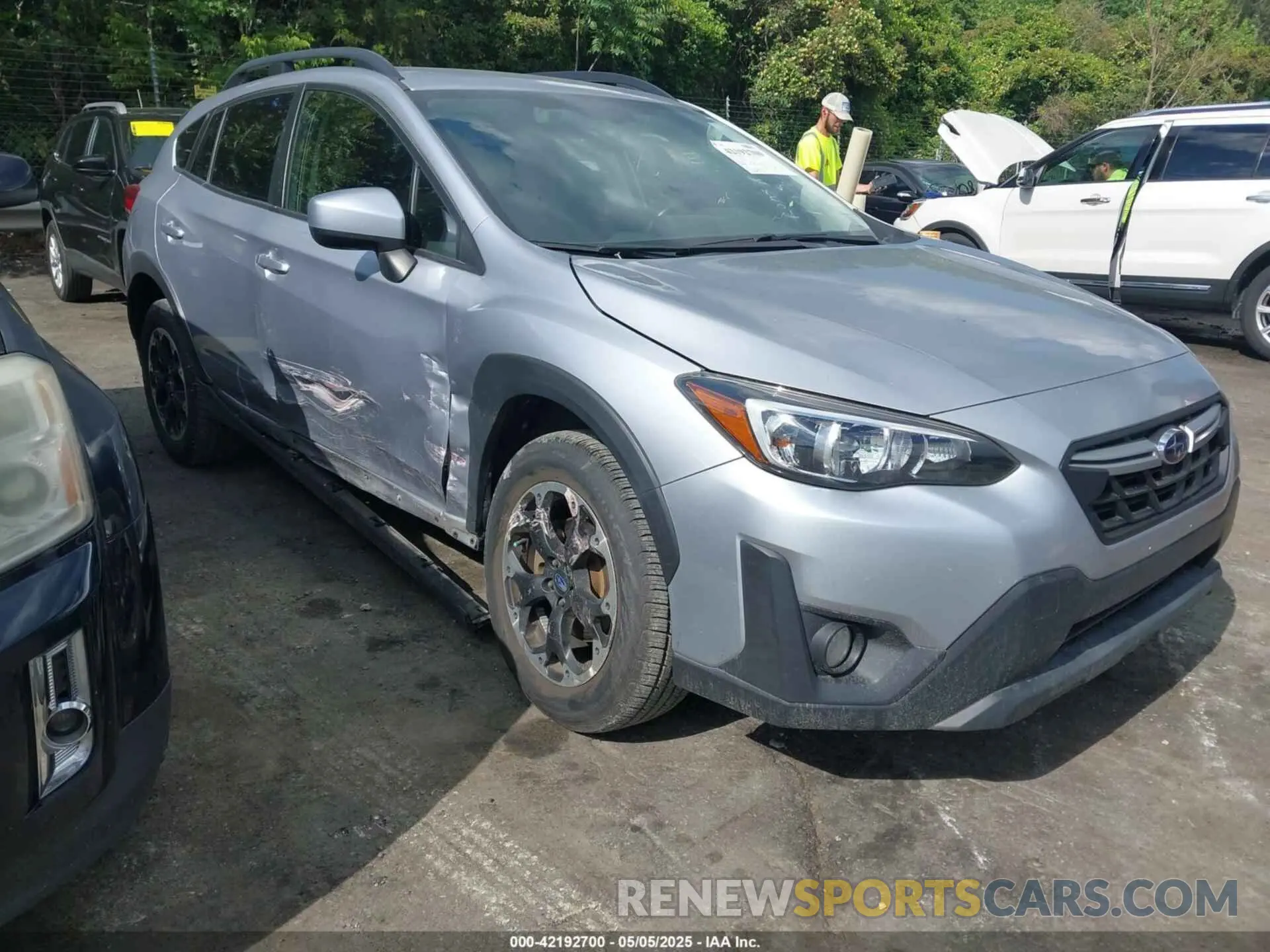 6 fotografías del automóvil dañado JF2GTAPC2M8341050 SUBARU CROSSTREK 2021