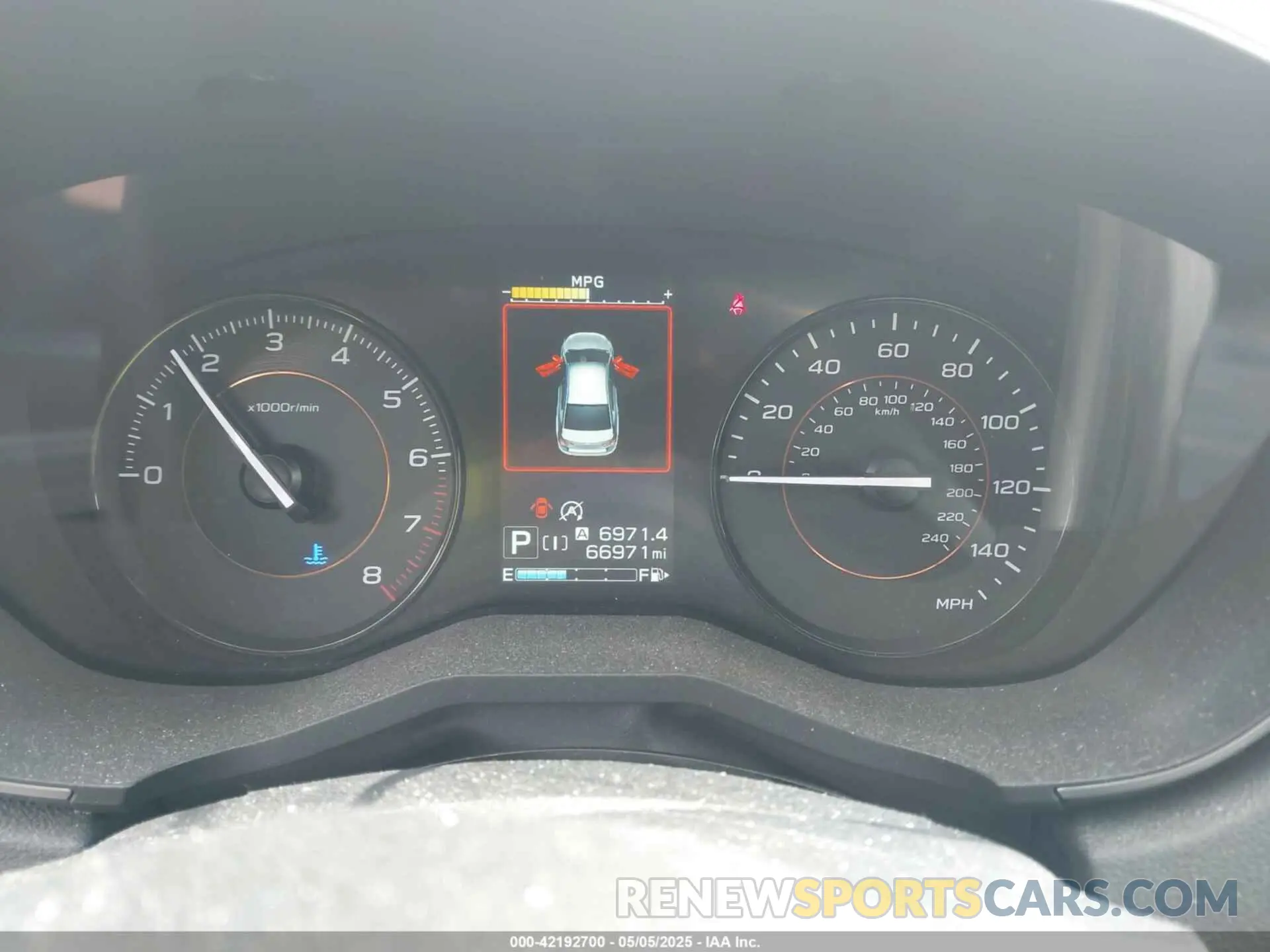 7 fotografías del automóvil dañado JF2GTAPC2M8341050 SUBARU CROSSTREK 2021
