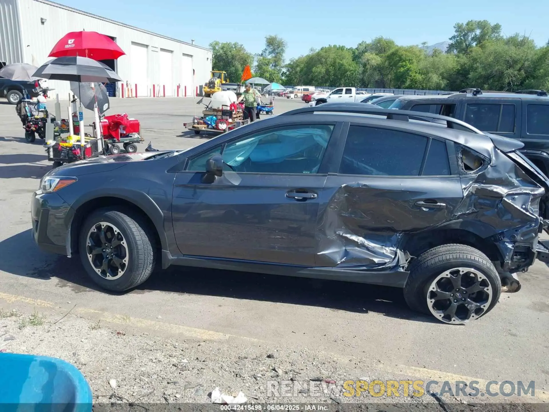 14 fotografías del automóvil dañado JF2GTAPC2M8369978 SUBARU CROSSTREK 2021