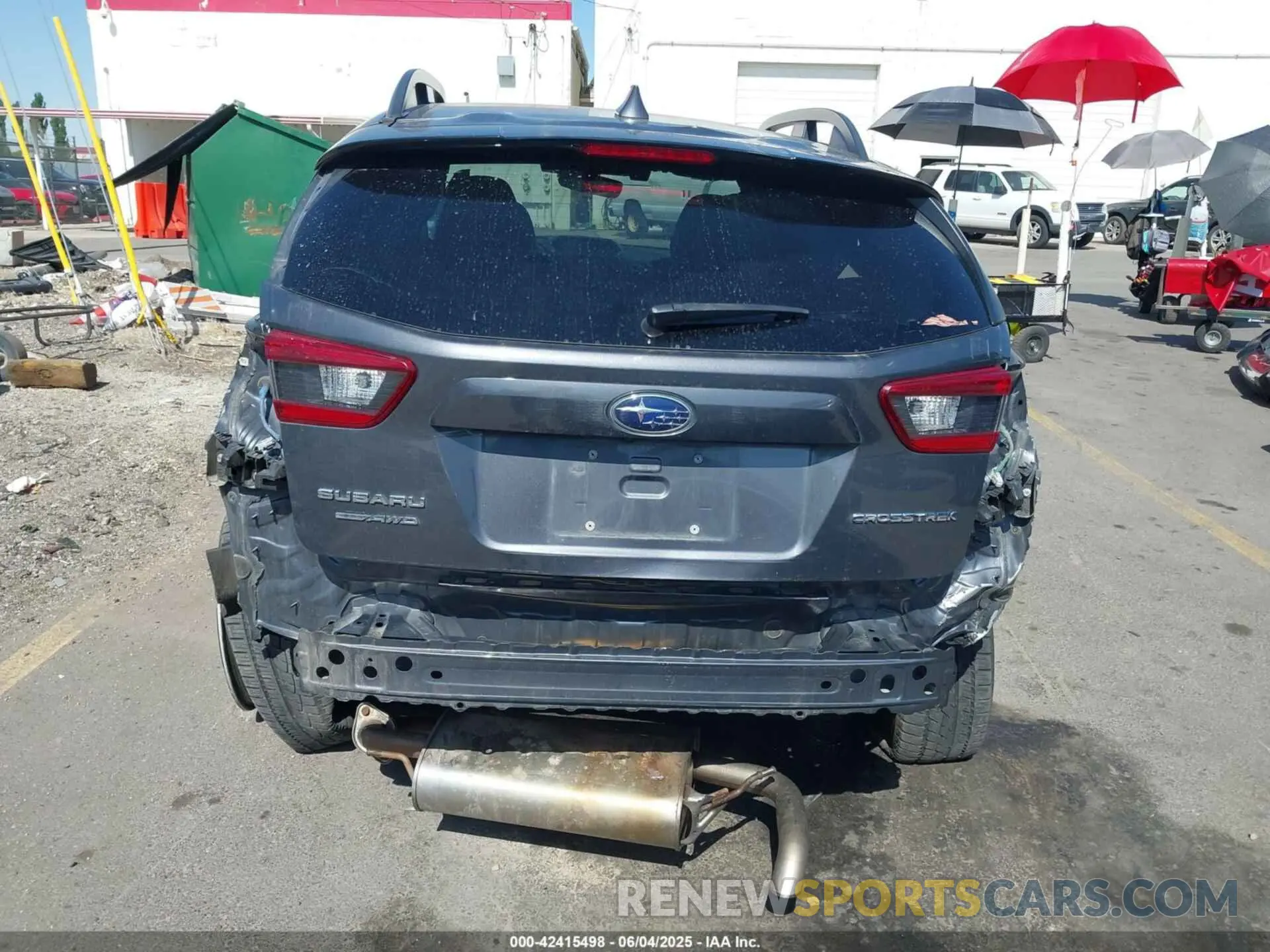16 fotografías del automóvil dañado JF2GTAPC2M8369978 SUBARU CROSSTREK 2021