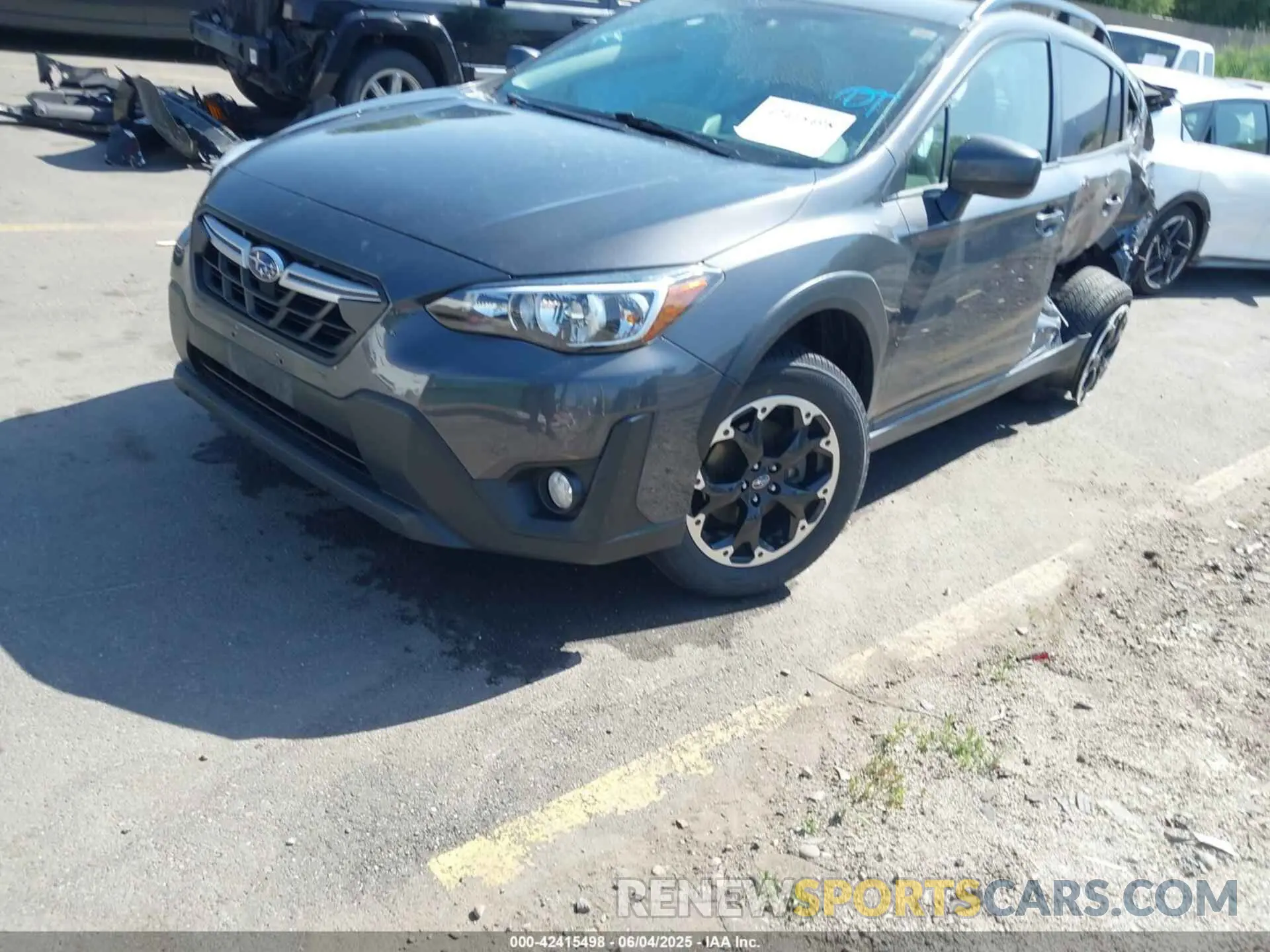 2 fotografías del automóvil dañado JF2GTAPC2M8369978 SUBARU CROSSTREK 2021