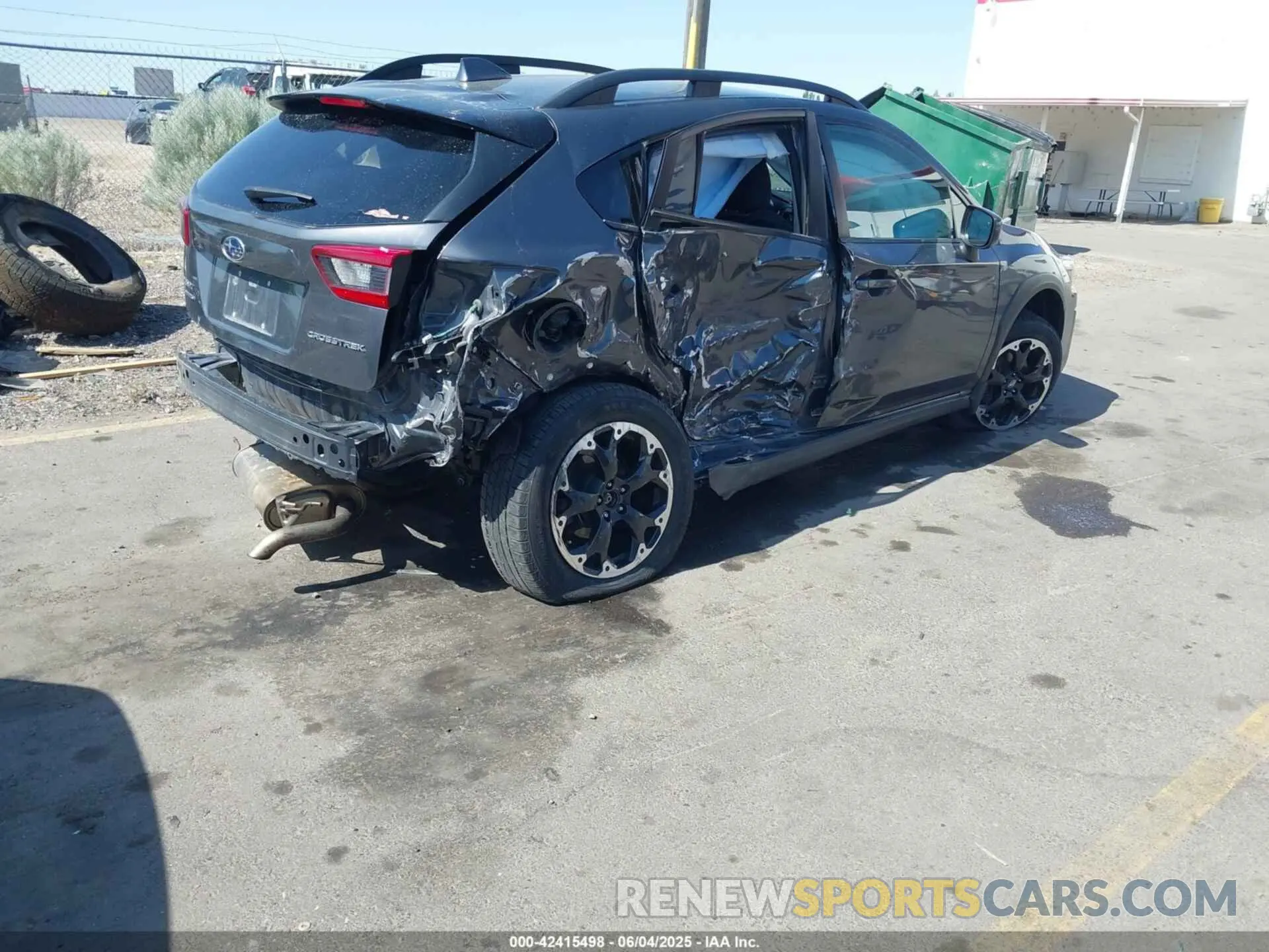 4 fotografías del automóvil dañado JF2GTAPC2M8369978 SUBARU CROSSTREK 2021