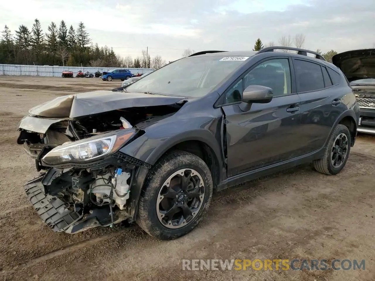 1 fotografías del automóvil dañado JF2GTAPC2MH368975 SUBARU CROSSTREK 2021