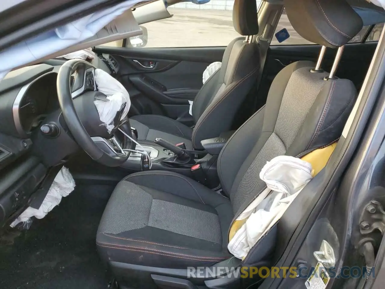 7 fotografías del automóvil dañado JF2GTAPC2MH368975 SUBARU CROSSTREK 2021
