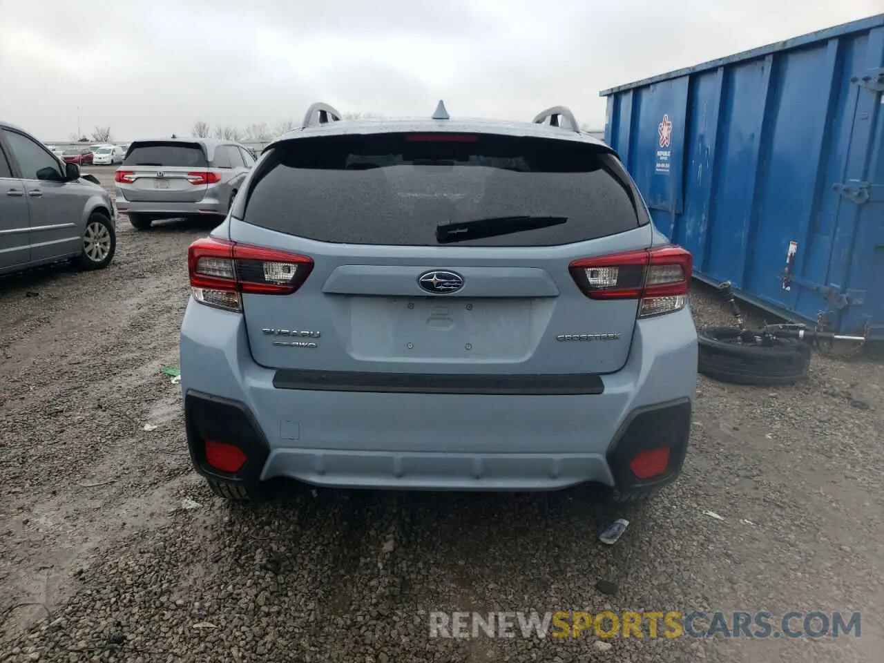 6 fotografías del automóvil dañado JF2GTAPC3M8234315 SUBARU CROSSTREK 2021