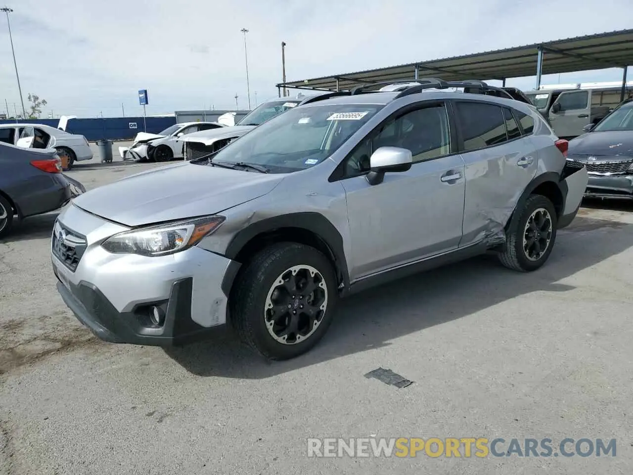 1 fotografías del automóvil dañado JF2GTAPC3M8372405 SUBARU CROSSTREK 2021