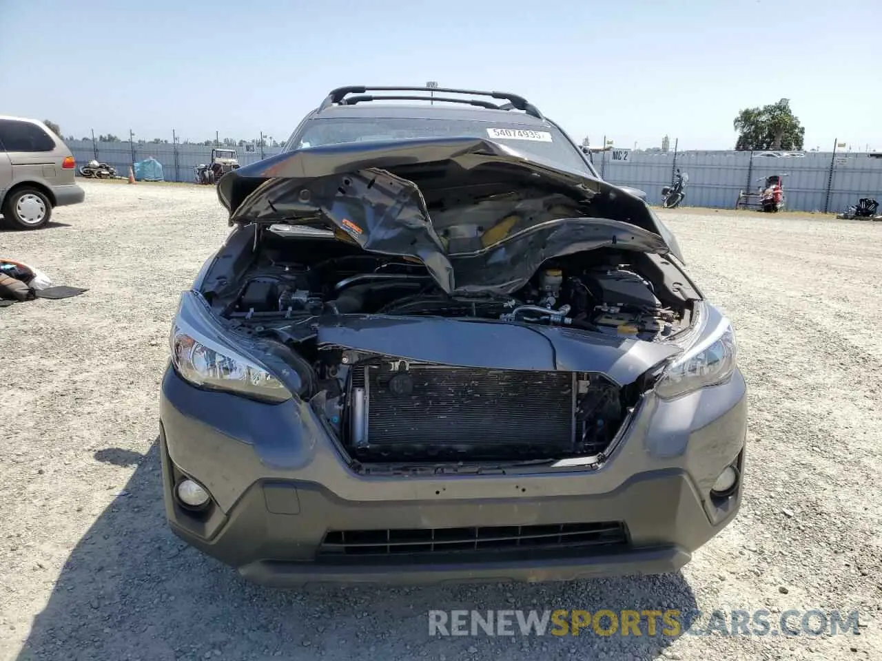 5 fotografías del automóvil dañado JF2GTAPC3MH657623 SUBARU CROSSTREK 2021