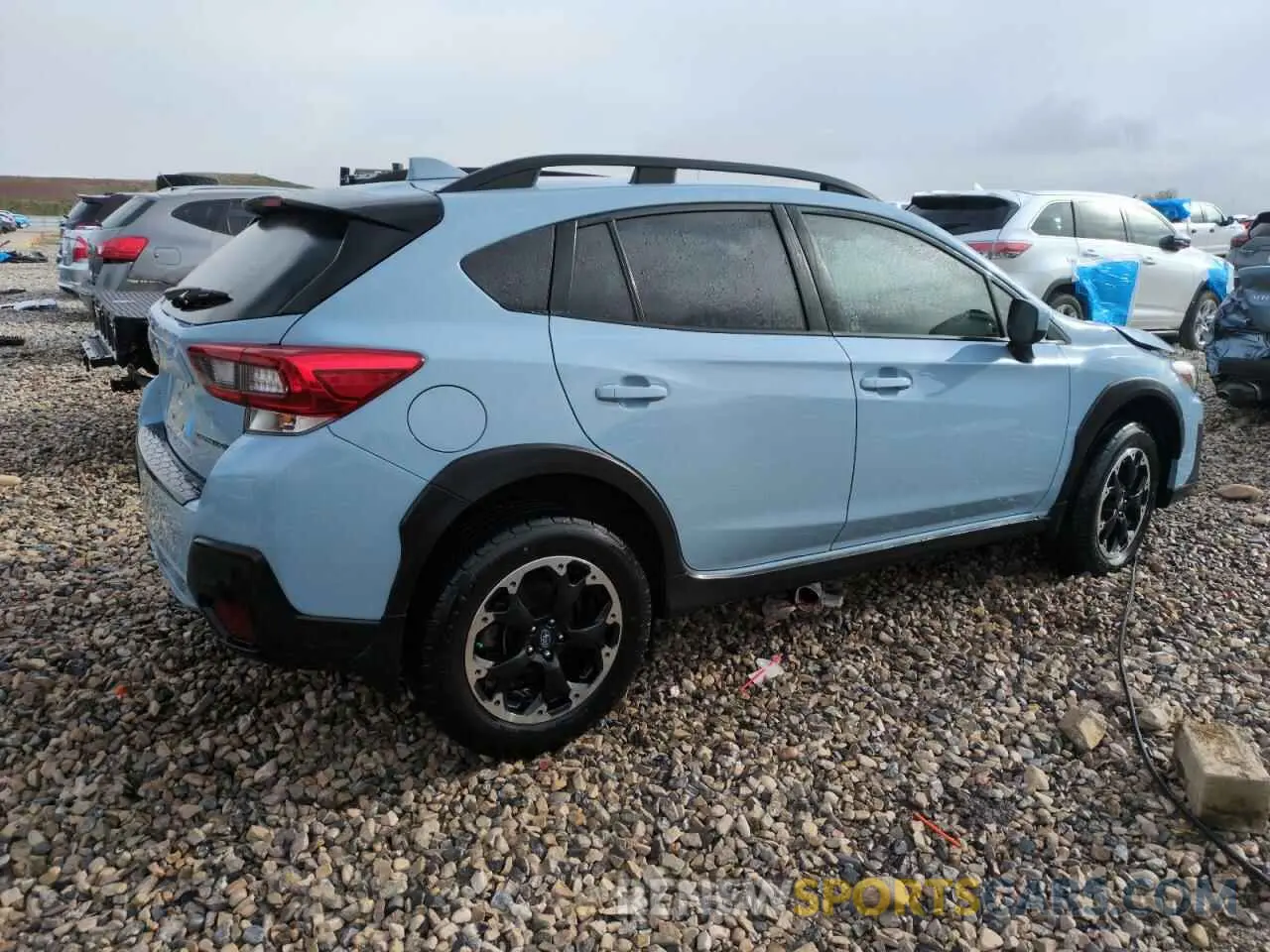 3 fotografías del automóvil dañado JF2GTAPC4M8245484 SUBARU CROSSTREK 2021