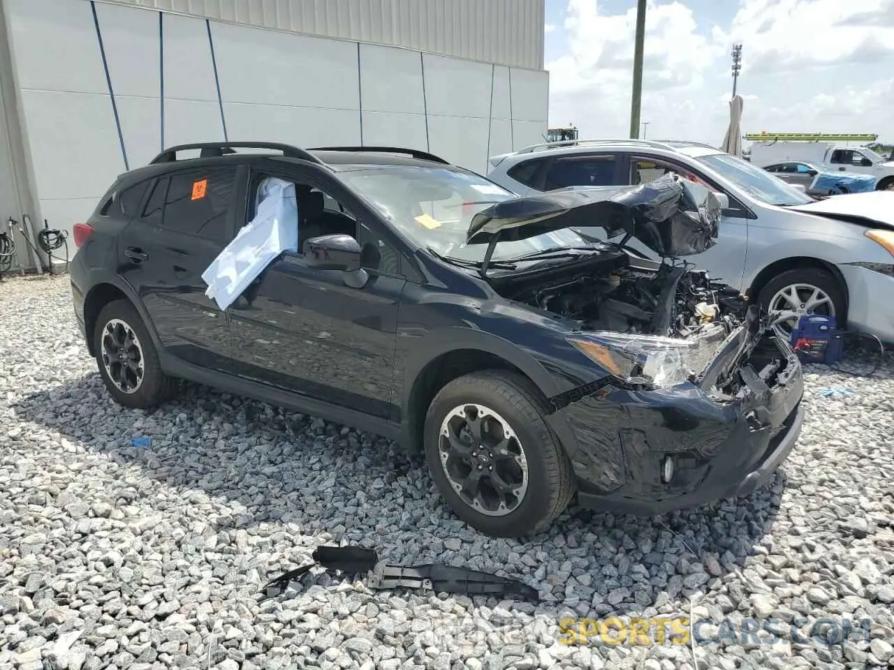 4 fotografías del automóvil dañado JF2GTAPC4M8665567 SUBARU CROSSTREK 2021
