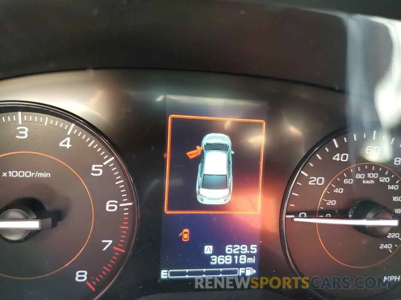 9 fotografías del automóvil dañado JF2GTAPC4M8665567 SUBARU CROSSTREK 2021