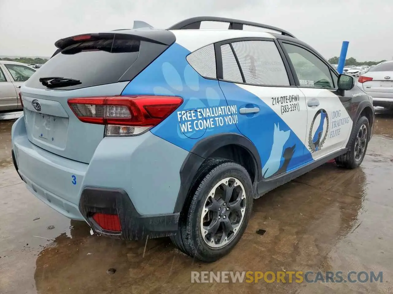 3 fotografías del automóvil dañado JF2GTAPC4MH380478 SUBARU CROSSTREK 2021