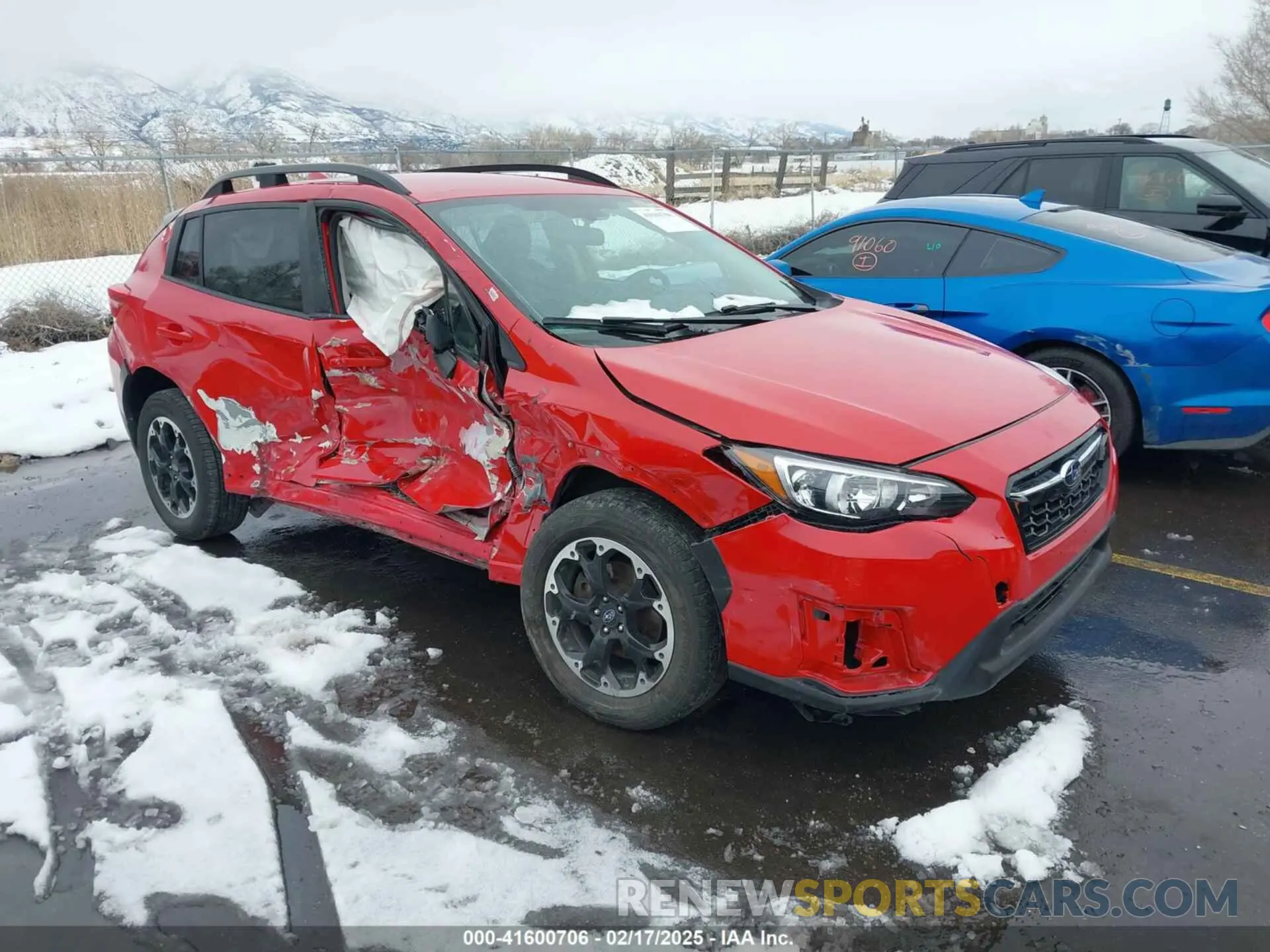 1 fotografías del automóvil dañado JF2GTAPC5M8328647 SUBARU CROSSTREK 2021