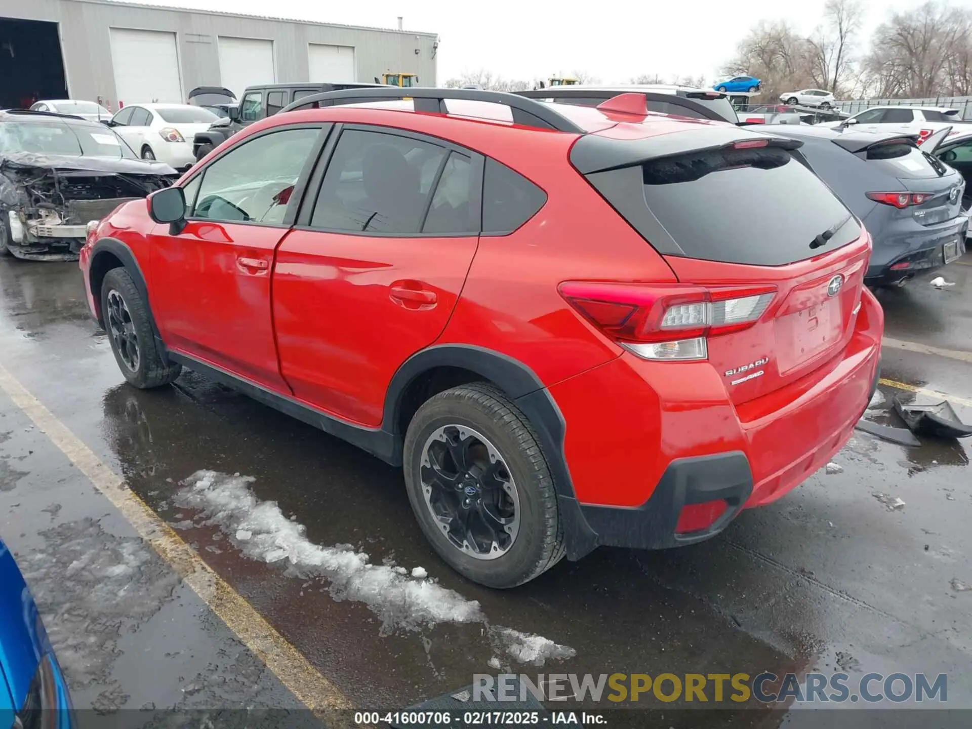 3 fotografías del automóvil dañado JF2GTAPC5M8328647 SUBARU CROSSTREK 2021