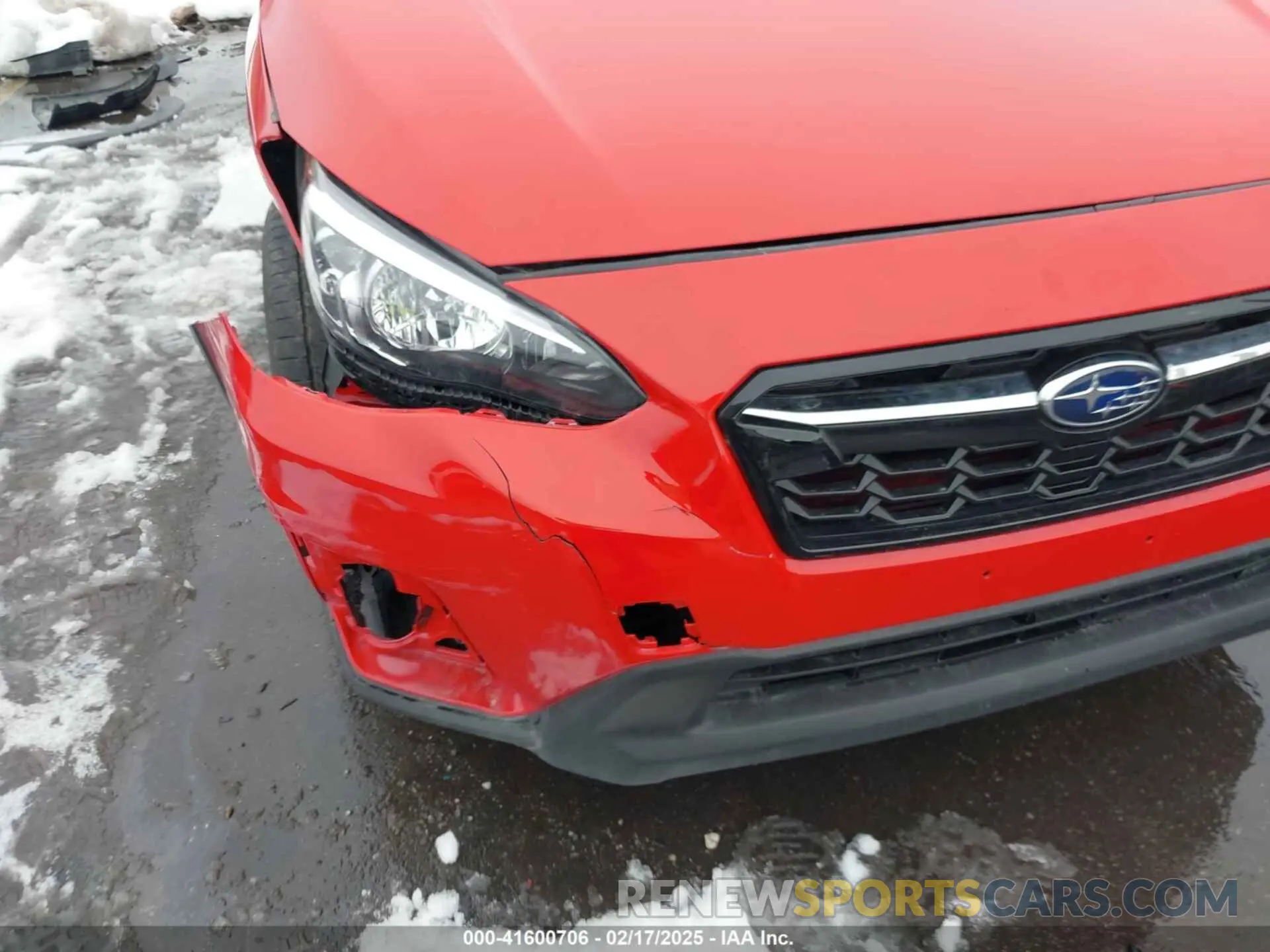 6 fotografías del automóvil dañado JF2GTAPC5M8328647 SUBARU CROSSTREK 2021