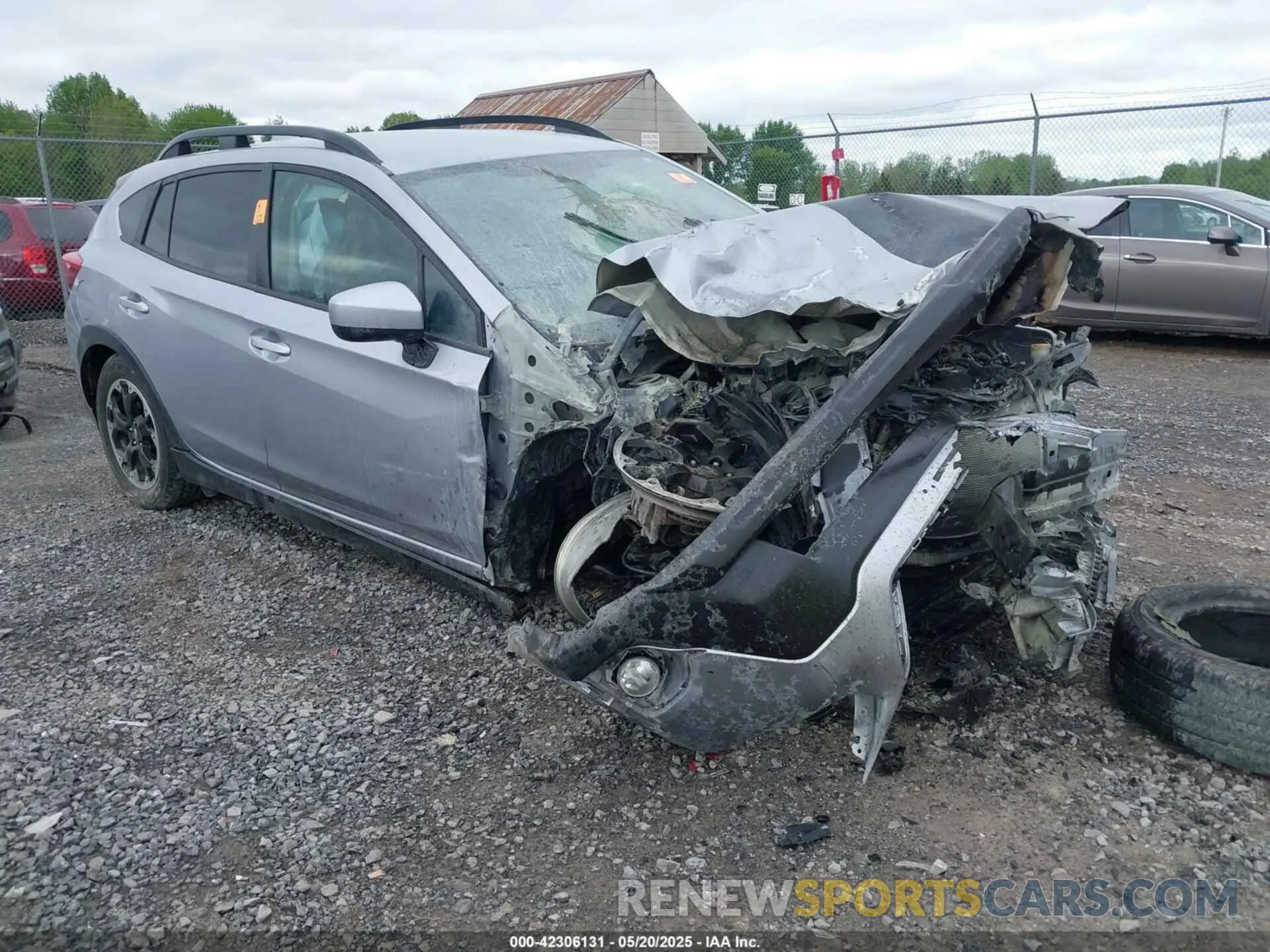 1 fotografías del automóvil dañado JF2GTAPC5M8331242 SUBARU CROSSTREK 2021