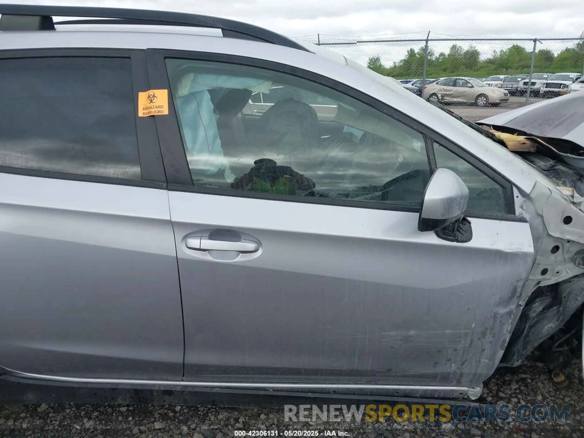 5 fotografías del automóvil dañado JF2GTAPC5M8331242 SUBARU CROSSTREK 2021