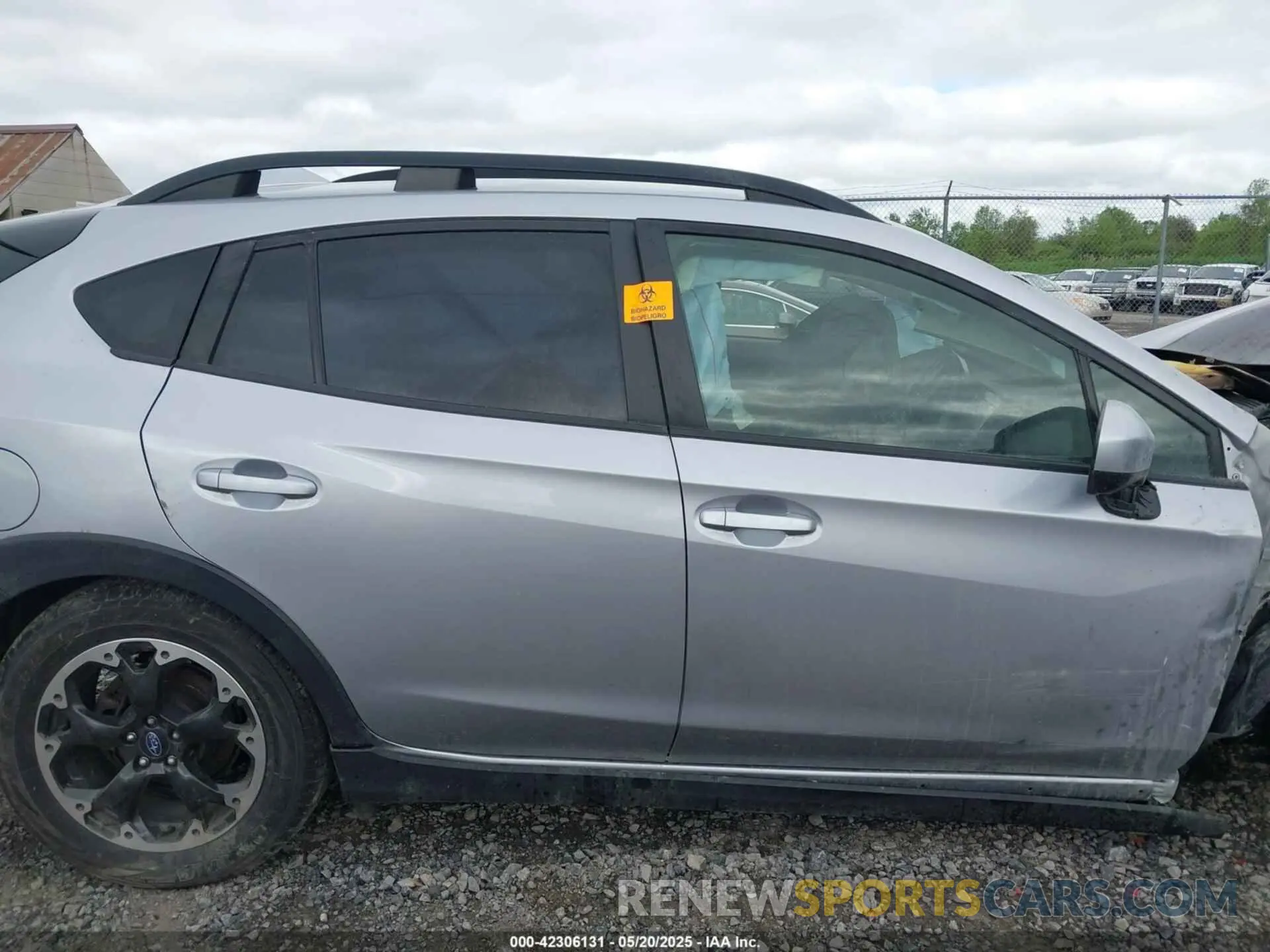 8 fotografías del automóvil dañado JF2GTAPC5M8331242 SUBARU CROSSTREK 2021